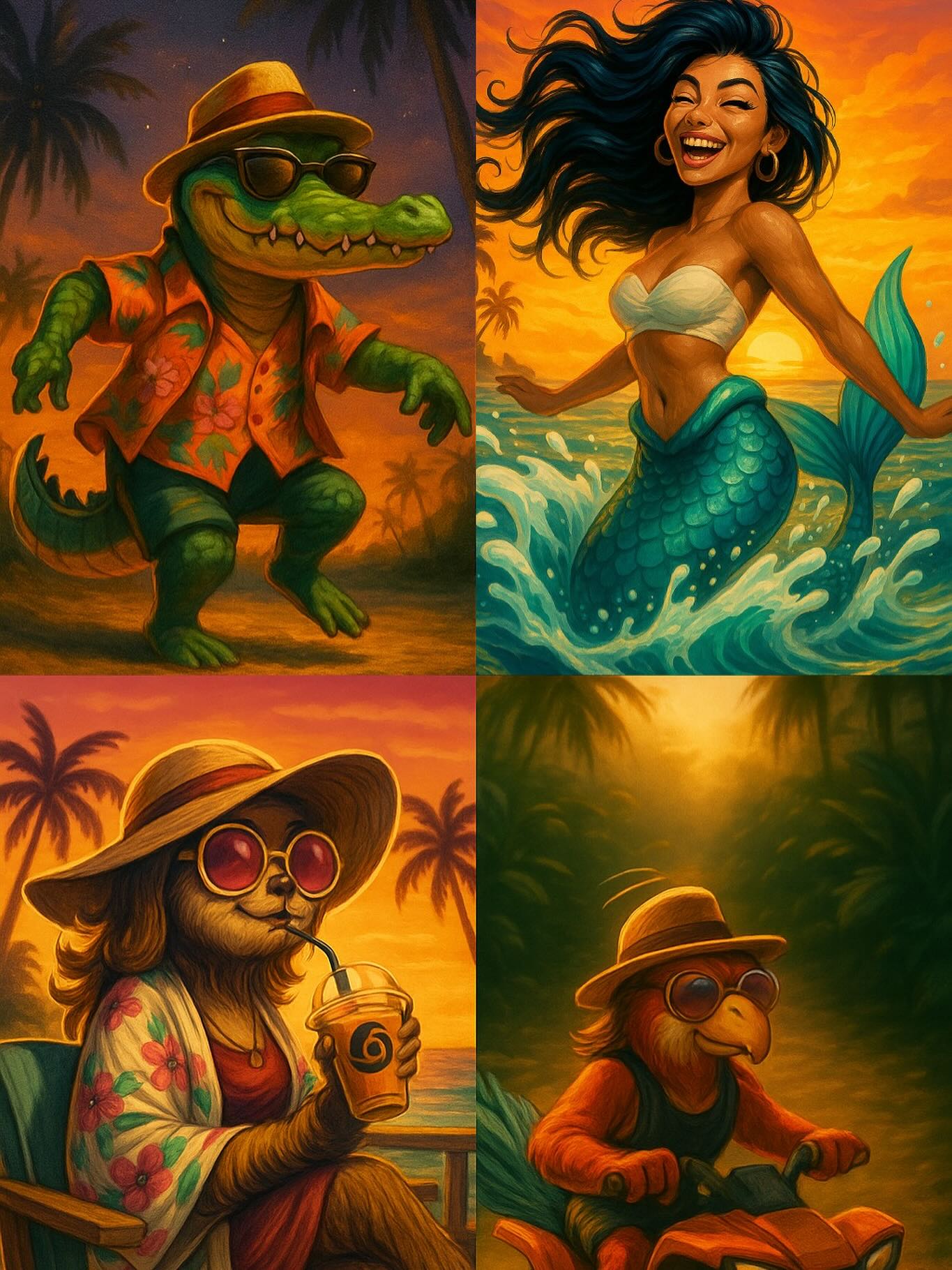 POV: You’ve been in Costa Rica a week. 💭
You’ve got the tan lines, the playlist, the pura vida pace.
So… what’s the vibe?
🐊 Tito: Still dancing in last night’s shoes
🧜♀️ Sirena: Hair salty, smile wilder than ever
🌞 Solana: Spa booked. Phone off. Juice full.
🦜 Blaze: No plan. Just jungle. Just go.
Tag your icon ↓
#RebelTidePOV #TideBorn #PuraVidaPersona