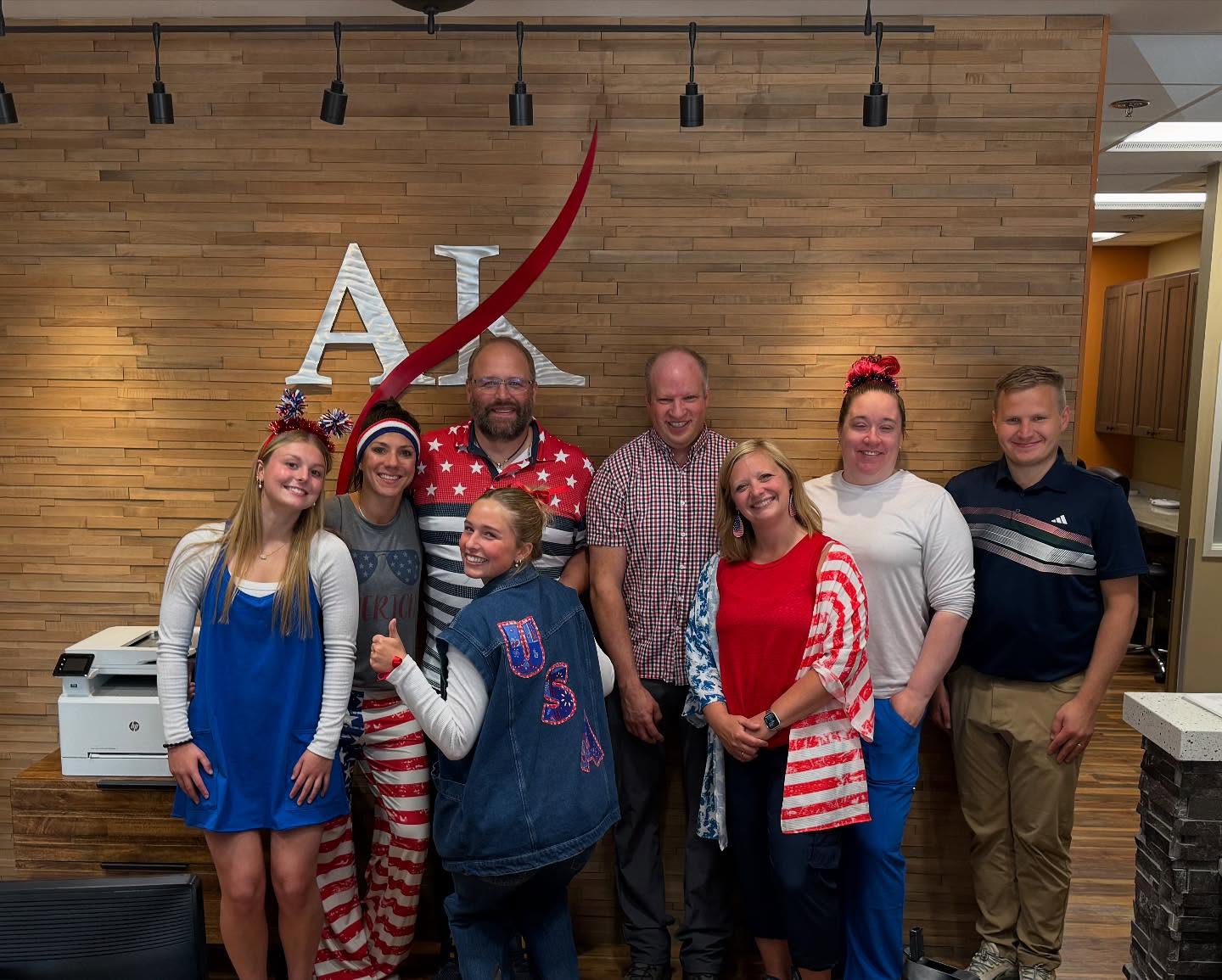 Have the best 4th of July from TEAM ADKINS🇺🇸🎆 If your holiday is eventful like ours make sure to schedule an appointment for next week!