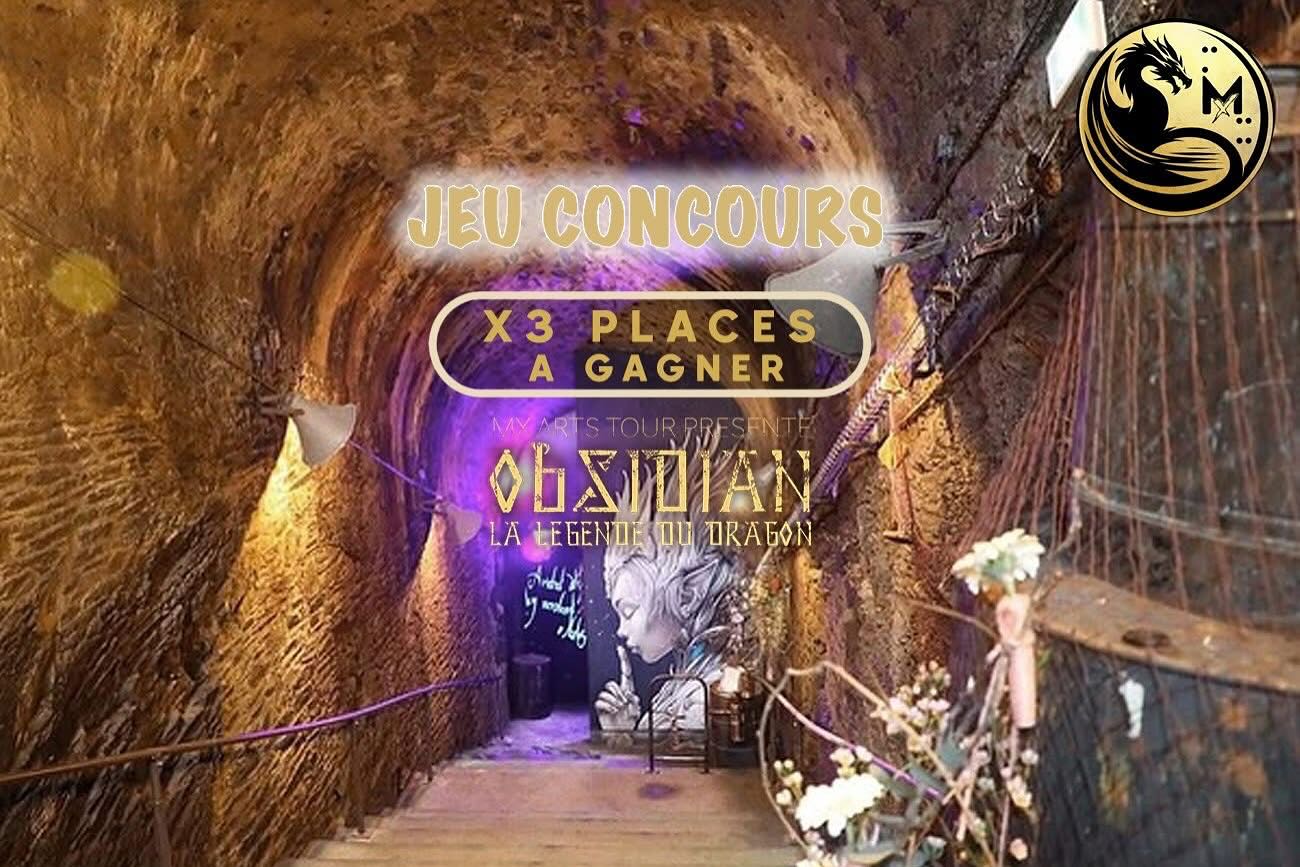 🔥 JEU CONCOURS #2 🔥
3 places à gagner pour Obsidian : La Légende du Dragon 🐉✨
👉 Pour participer :
1. Like ce post ❤️
2. Tag-les en commentaire 👇
3. Partage avec les personnes avec qui tu aimerais vivre cette expérience incroyable 🫶
🎯 Tirage au sort le 21 juillet
Bonne chance à tous 🍀
#JeuConcours #Obsidian #LégendeDuDragon #ExpérienceInoubliable #Giveaway
