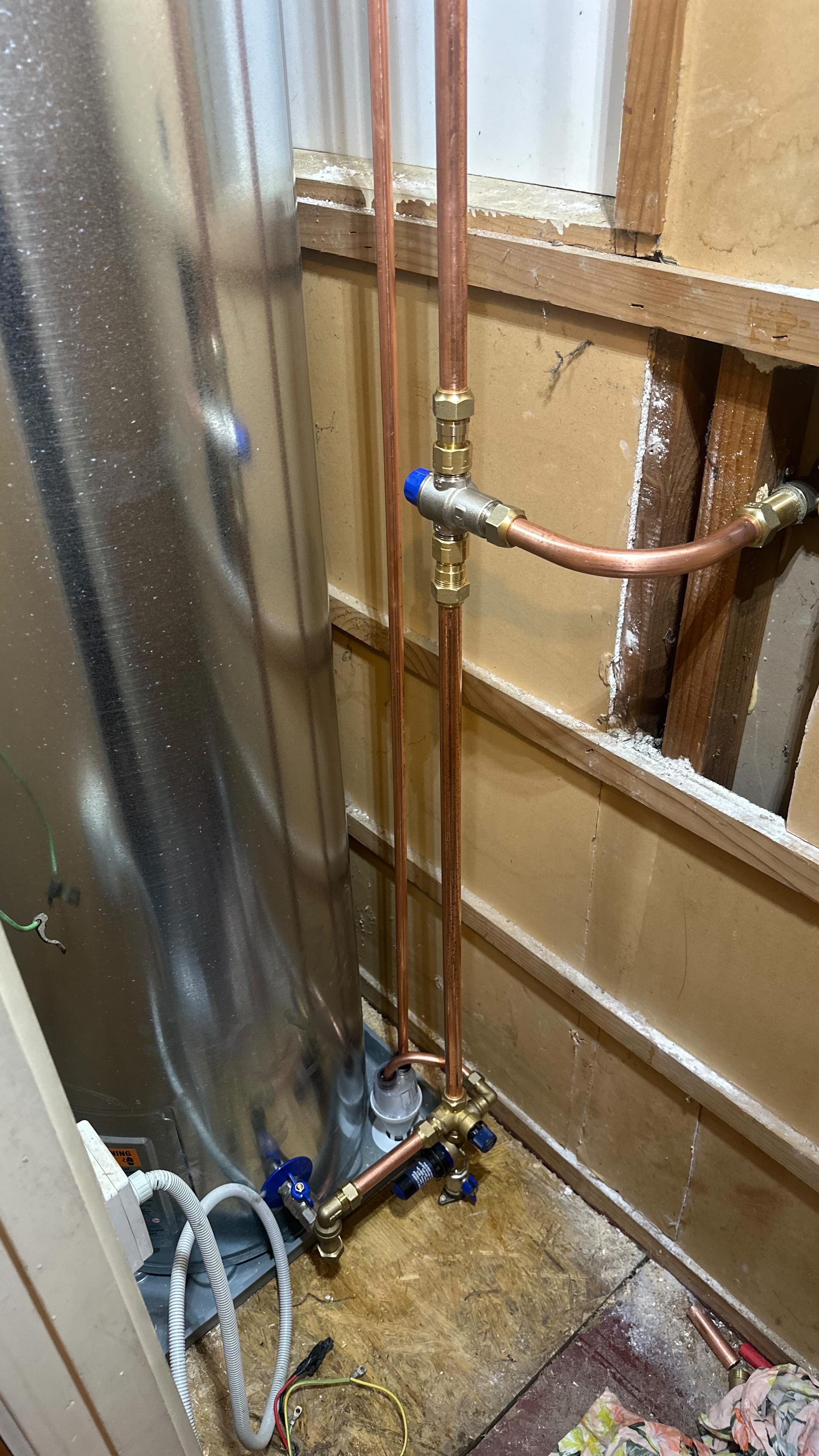 Project: Otahuhu Cylinder Upgrade
This client had an outdated low pressure cylinder that hadn’t been working for quite some time. Once we removed the old cylinder we found the floor underneath had completely rotted out due to an old leak. We were able to replace and strengthen the floor and fit in a new 180L mains pressure cylinder nice and tidily in the existing space with a new valve pack, tray and restraints. A nice days changeover and video editing by @isaac_grevel 😎
#pumpedupplumbing #cylinderupgrade