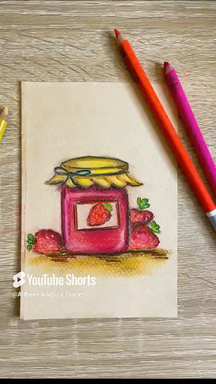 More fruit less sugar, Jam Jar part 2
🍓
About a year ago, I started a drawing series sketching everyday objects as a daily practice. I first shared them on YouTube, and now I’m posting my favourites here too. Hopefully they inspire or help you with your own drawing journey!
#drawdrawdraw #draweveryday
