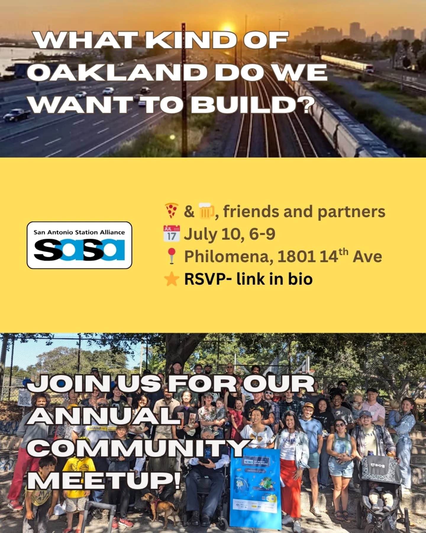 Thanks for a great year, everyone. See you in a week! RSVP, WE NEED A HEADCOUNT! Link is in our bio
@rowena.brownoakland @eastbay_yesterday @philomenaoakland
#connectoakland