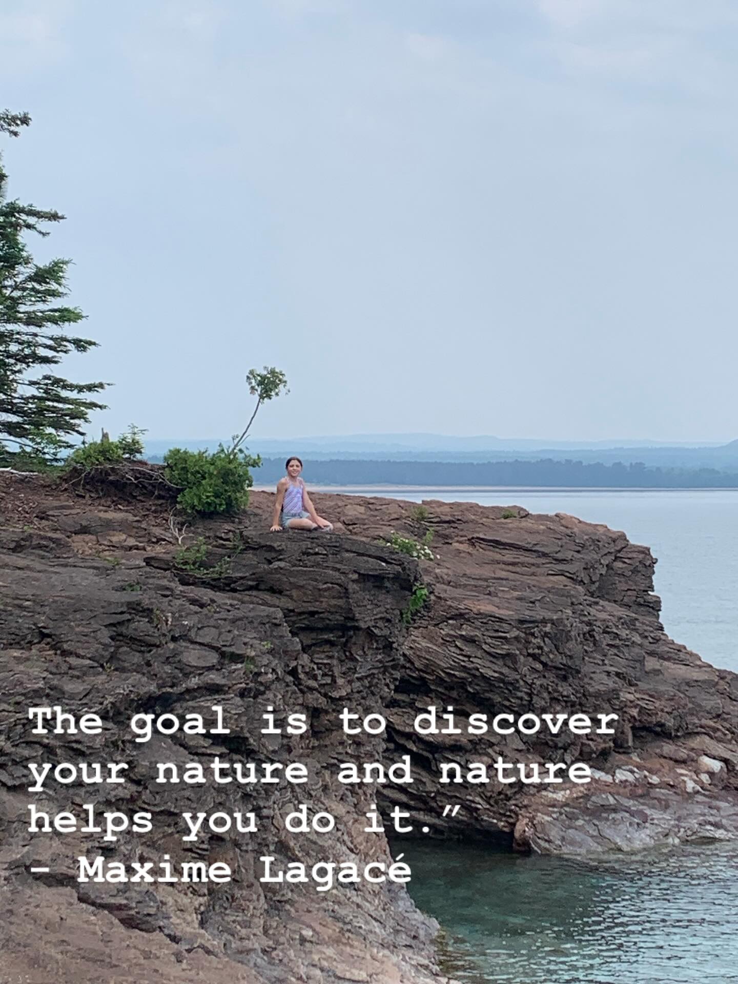 Paige taking a moment to take in nature.
📍 Presque Isle Park, MI
“The goal is to discover your nature and nature helps you do it.” - Maxime Lagacé.
☀️And for us as parents to nurture the discovery of their nature knowing there are different ways to be and live and show up. No one way better than the other, just different and there is so much to learn, grow from when we stay open and in awe of it and embrace being different together. That’s family wellbeing💛
#wonder #awe #nature #parenting #goodvibe #family #mindfulness #mindfulliving