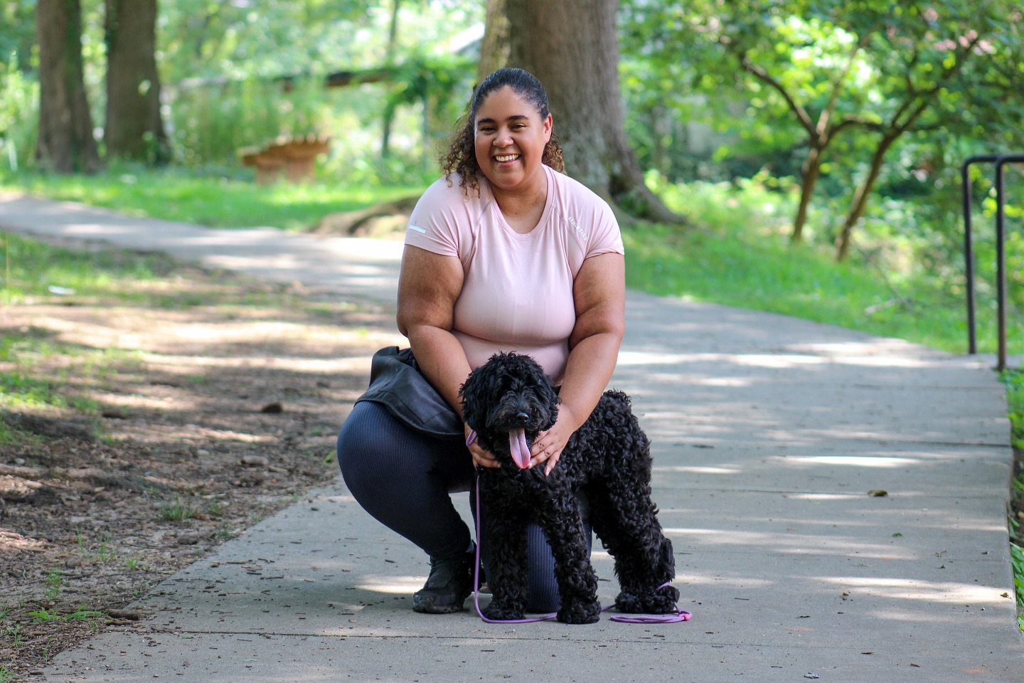 Why I Love Working With Poodles
From the desk of your favorite dog trainer
Let’s talk about a breed that has completely stolen my heart—the Poodle. Yes—fluffy, elegant, and often rocking a stylish haircut—but beneath all that glam is one of the smartest, sweetest, and most trainable dogs I’ve had the pleasure of working with.
As a professional dog trainer, I highly recommend poodles to families, service dog prospects, and even first-time dog owners. Here’s why:
Incredible Intelligence
Poodles are exceptionally smart. They pick up new commands quickly and are always eager to engage. Their ability to learn and retain information makes them ideal for everything from basic obedience to complex service work.
Loyal and Emotionally Attuned
These dogs are incredibly in tune with their people. Poodles often form deep bonds with their families and are known for their loyalty, affection, and ability to sense how you’re feeling. Their sensitivity makes them wonderful companions for both kids and adults, and excellent candidates for therapy or psychiatric service roles.
Balanced Temperament
Poodles are full of charm. They’re playful, expressive, and sometimes downright silly—but also know how to settle and relax. That balance makes them incredibly adaptable and enjoyable to live with.
Manageable Energy
Poodles love to move, learn, and explore—but their energy is easy to manage with the right structure. They’re athletic and agile, but also content with resting after a mentally stimulating session. Whether you enjoy hiking, training games, or relaxed walks, they’re ready to match your pace.
Low-Shedding Coats
While no dog is 100% hypoallergenic, poodles are often a great fit for allergy-sensitive households thanks to their non-shedding, curly coats. Just be prepared for regular grooming—those signature curls do require upkeep.
#PoodleLove #DogTrainerApproved #PoodleLife #purplepupsatl