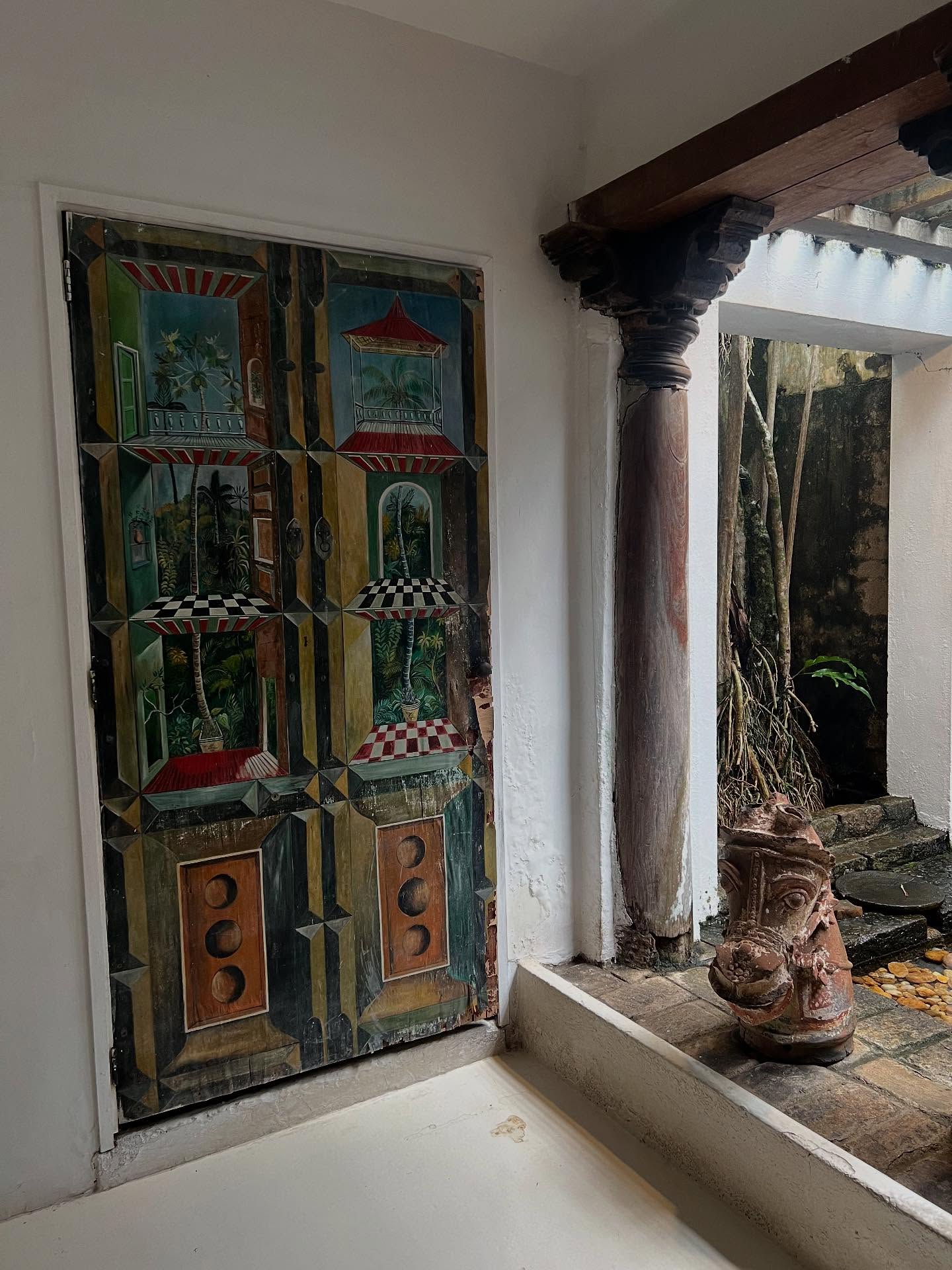 Architect Geoffrey Bawa (1919-2003) loved views over water and was influenced by colonial and traditional Ceylonese architecture, uniting indoor and outdoor spaces with his ‘tropical modernism’. In Colombo, his home and studio at No 11, 33rd Lane, Bagatelle Road can be viewed on pre-arranged guided tours.
In 1948 Bawa bought an abandoned 25-acre rubber plantation in Bentota, on the south-west coast of Sri Lanka, which became Lunuganga, his final resting place. This country estate is a lovely place to take a garden tour and have lunch, the terrace restaurant beside a frangipani tree.
#bawadesign #geoffreybawaarchitecture #bawasrilanka #tropicalmodernism #srilankanstyle #travelwriter #traveljournalist