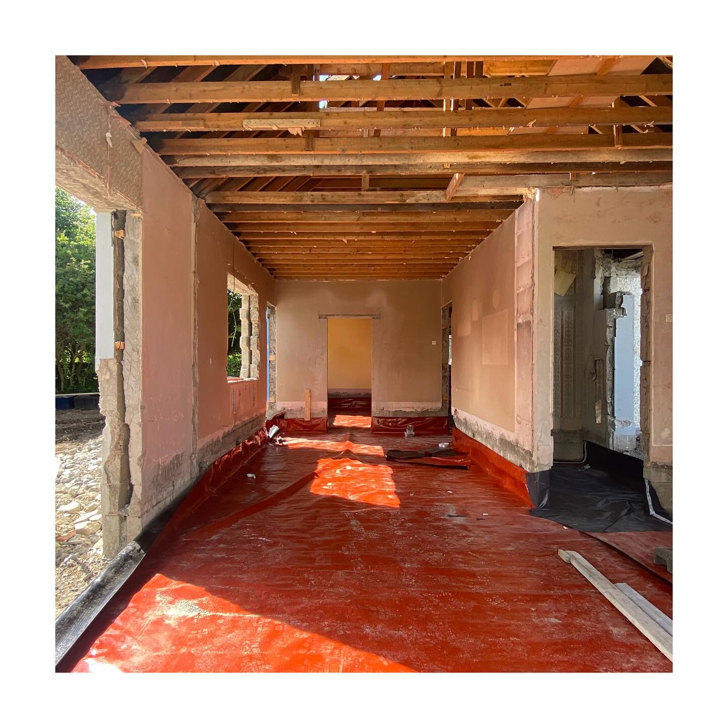 Incidental beauty in the sunlight, almost reminiscent of colourful Mexican architecture, revealed during this house remodel in Co. Sligo.
#LuisBarragán
#SligoArchitecture
#WildAtlanticWay
#Renovation
#RIAI