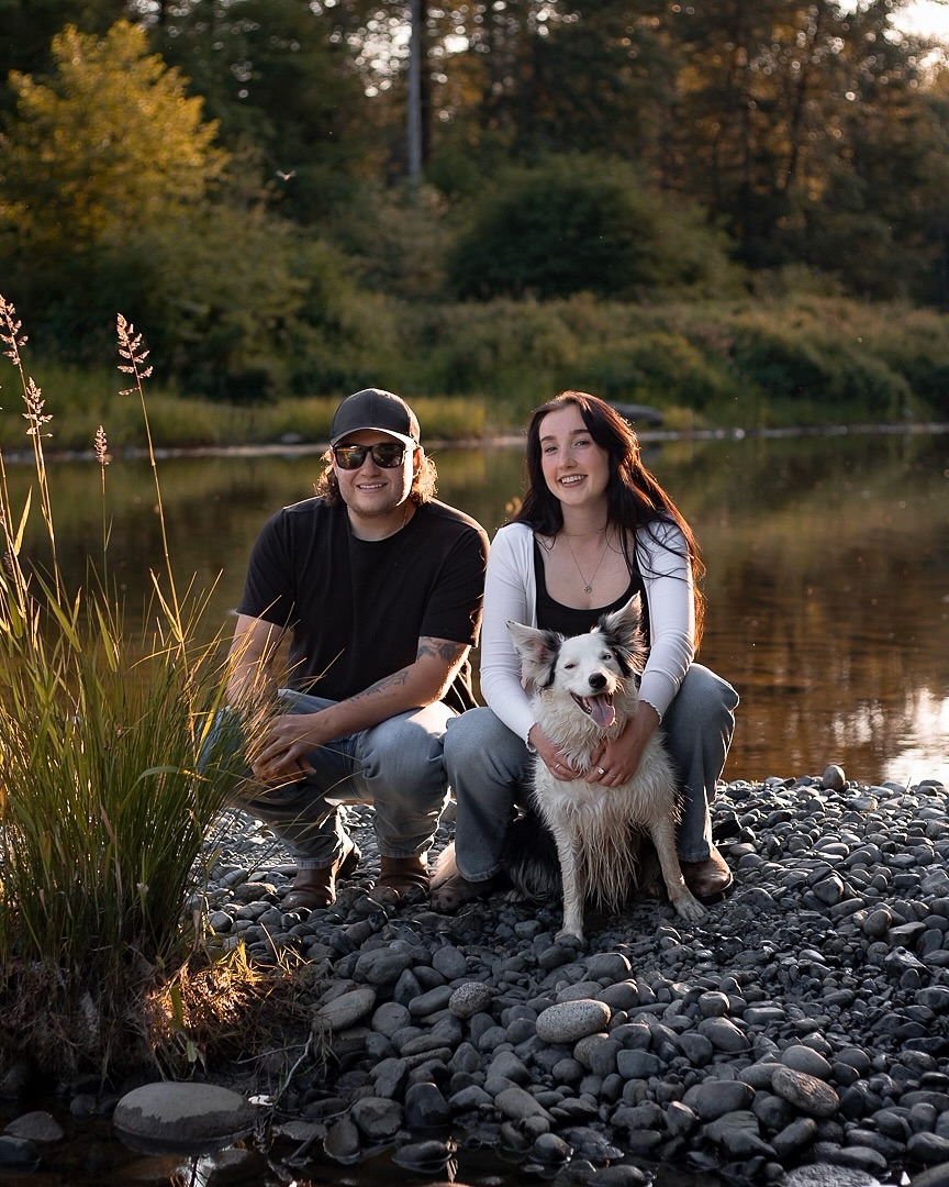 When Jill told me she and Noah wanted to spend the evening fishing for their session, I knew we were in for something good. It was one of those warm, golden nights by the river that makes you forget the rest of the world exists. Parker was in her element; belly-deep in cold water, nose to the line, tearing up and down the bank like it was her job to keep the wild close.
These are my favourite sessions… good people, a happy dog, and a patch of wilderness that feels like home.
#vancouverisland#vanisle#novascotia#ns#westcoast#petphotographer#petphotography#dog#dogportrait#adventuredog#dogphotographer#lifestylesession#fishing