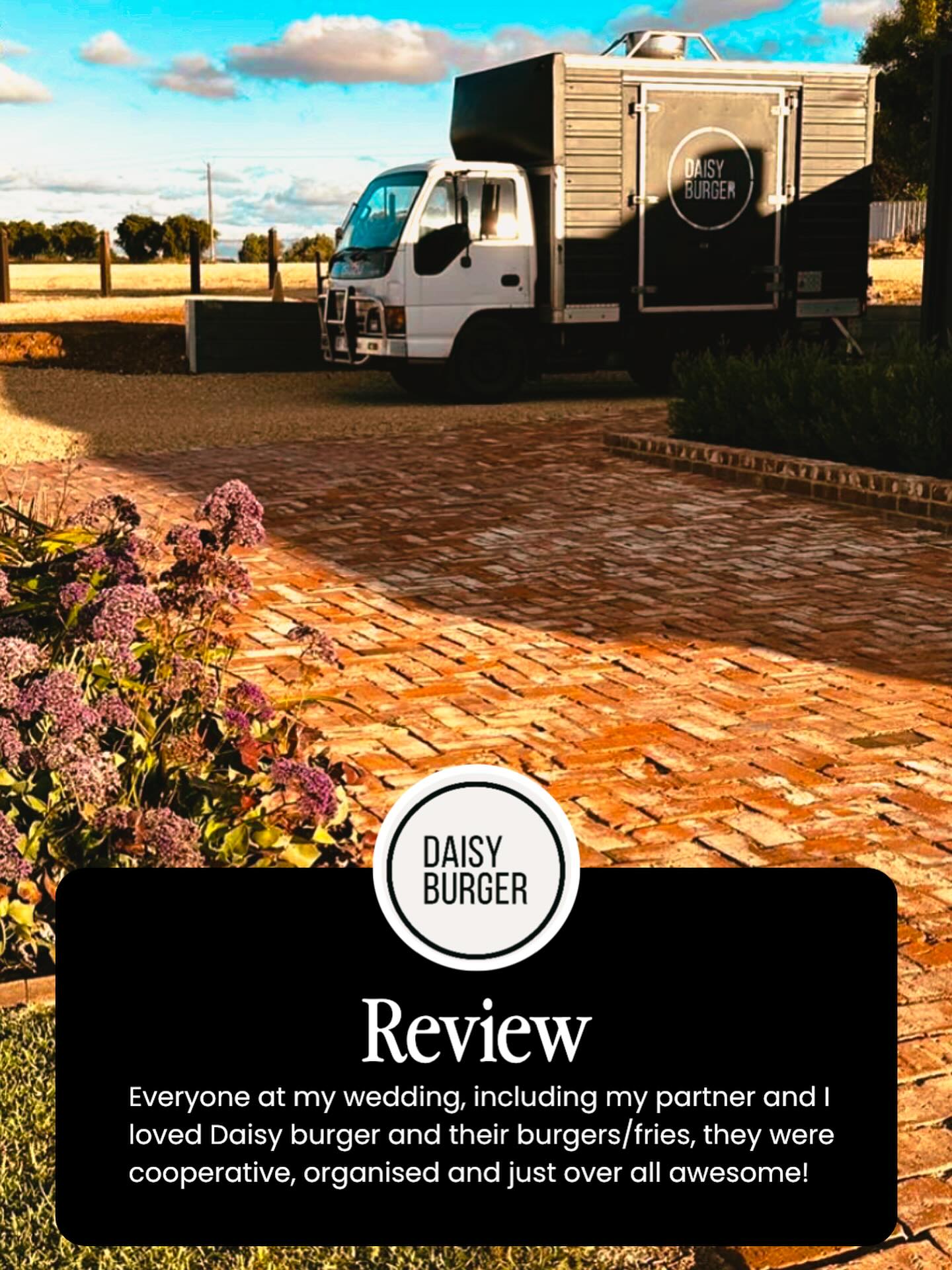 Thanks for the love, Hayley! 💛
We seriously love what we do – serving up juicy, crispy, cheesy burger goodness and making your events unforgettable. 🍔✨
Got something coming up? Let’s make it delicious.
📲 Book us now via our website: www.daisyburger.com.au
Or hit the link in bio! 🔗
#FoodTruckAdelaide #eventcateringadelaide #AdelaideEats
#adelaidewedding #adelaideweddings #weddingadelaide #adelaidehillswedding #adelaidebride #adelaideengaged #southaustraliawedding #australianwedding #sawedding #weddingsouthaustralia #adelaideweddingvenue #adelaidemarried #adelaidebrides #adelaideweddingvenues #adelaidebeachwedding #AdelaideCatering #adelaidefoodtrucks #adelaideweddingsupplier #AdelaideWeddingCaterers #DaisyBurgerCatering #DaisyIceCream
#realweddingsadelaide #adelaideweddingsuppliers #adelaideweddingdirectory #adelaideweddingideas #adelaideweddingplanning #adelaideweddinginspo