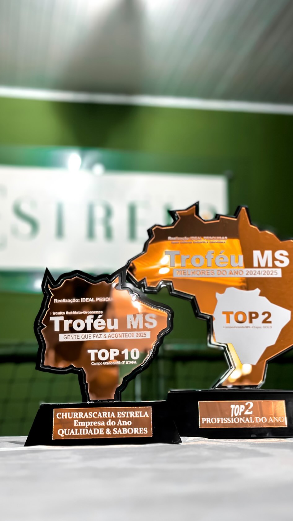 Nossa churrascaria foi premiada no Top 10MS e conquistou o 2º lugar na categoria Qualidade & Sabor! 💥
Esse reconhecimento reforça o nosso compromisso com a excelência em cada corte, cada tempero e cada atendimento. É o sabor que conquista, a qualidade que fideliza, e você que faz tudo isso valer a pena. 🙌
Obrigado a todos os nossos clientes, colaboradores e parceiros que fazem parte dessa história!
📍 Venha experimentar o sabor premiado que está entre os melhores do Mato Grosso do Sul!
#Top10MS #SaborEQualidade #ChurrascariaPremiada #ChurrascoDeVerdade