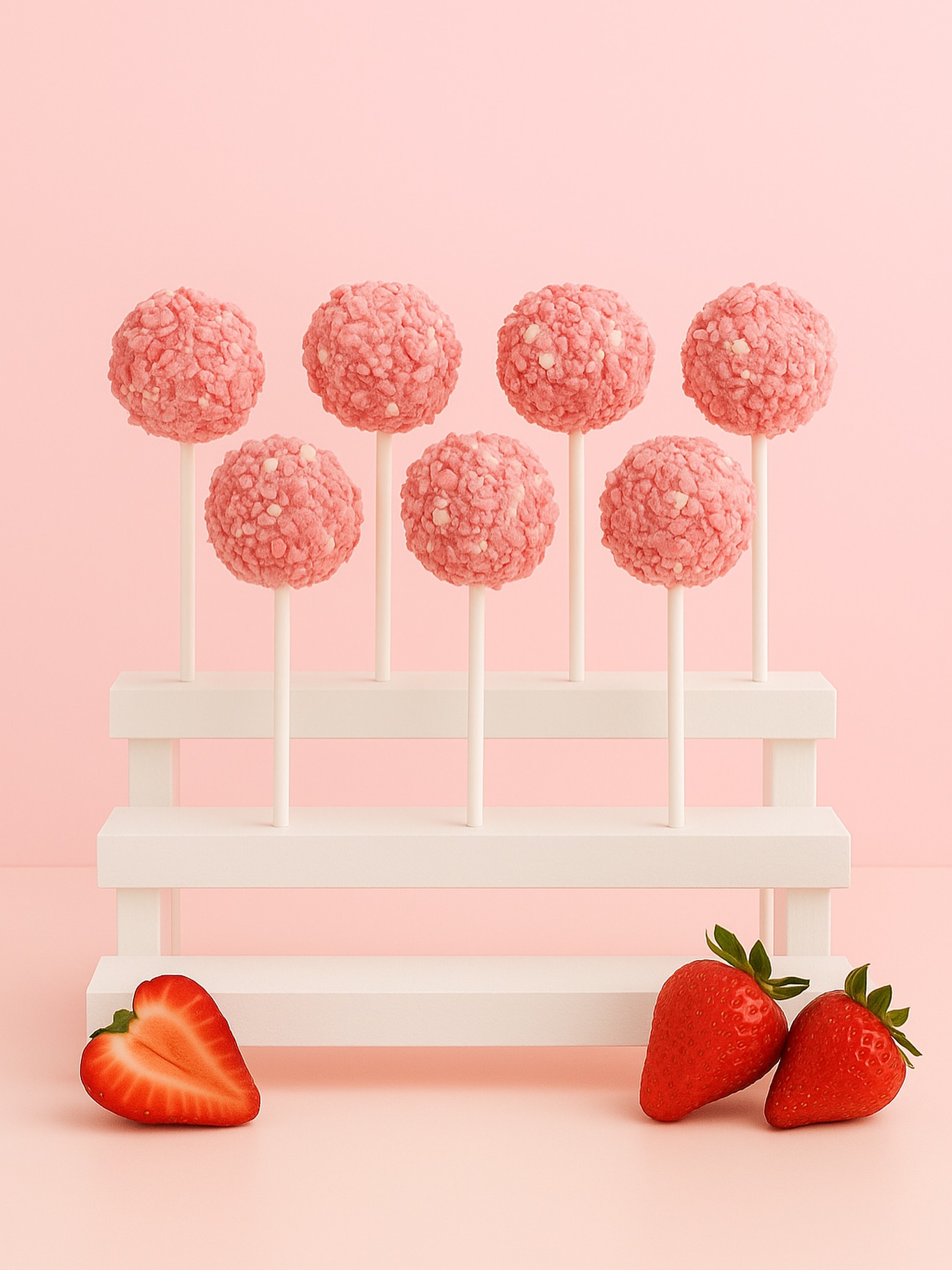She’s pink, she’s crunchy, she’s everything.
Strawberry Crunch - serving sweetness 🍓😋
•
•
Order your specialty flavor cake pops at www.thesweetsideofgi.com 🩷
#cakepops #smallbusinessowner #cakepopsofinstagram #strawberry
