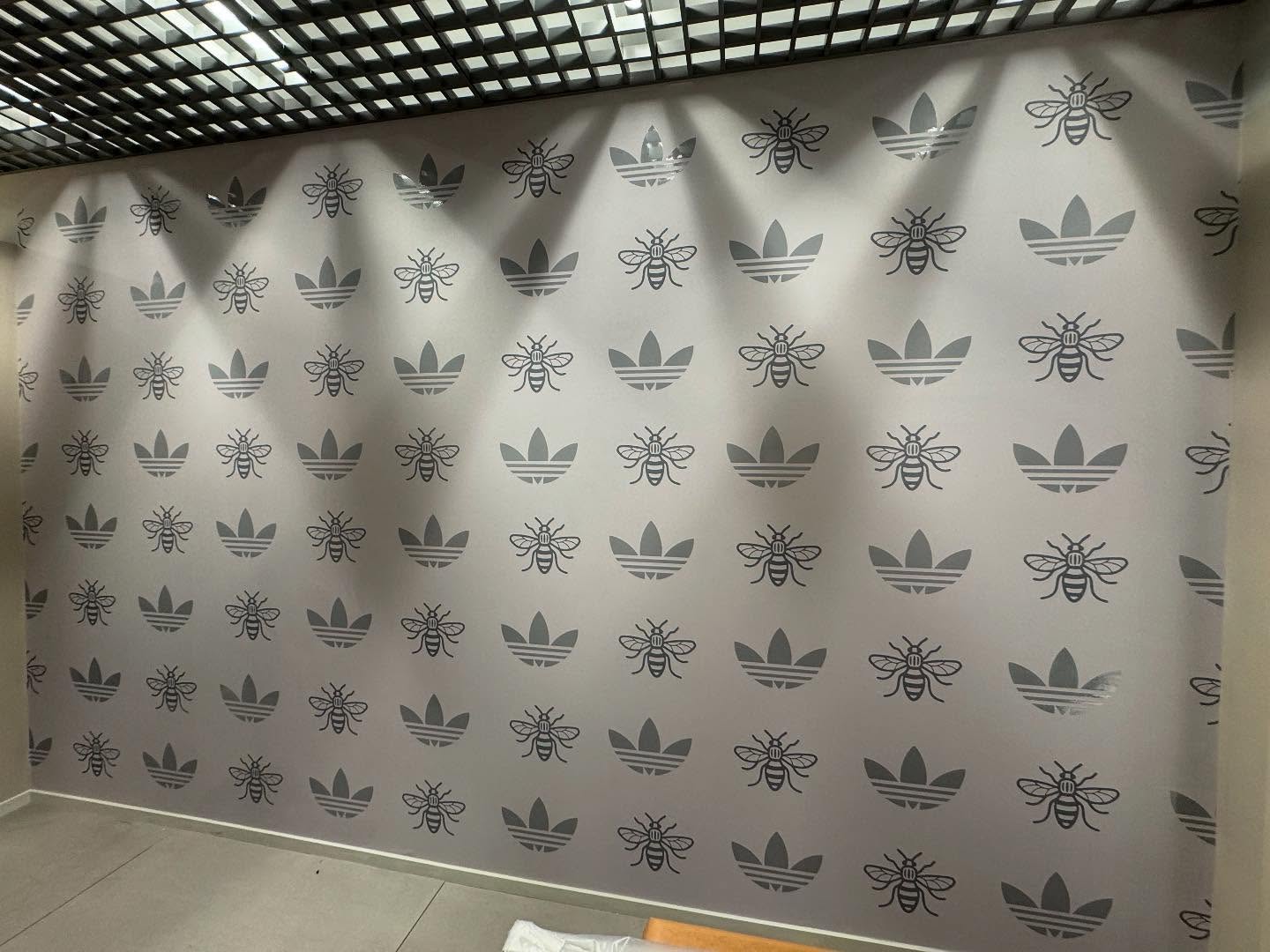 Adidas Manchester New Store #wallpaper #manchester #adidas #install #graphics #installations #retail