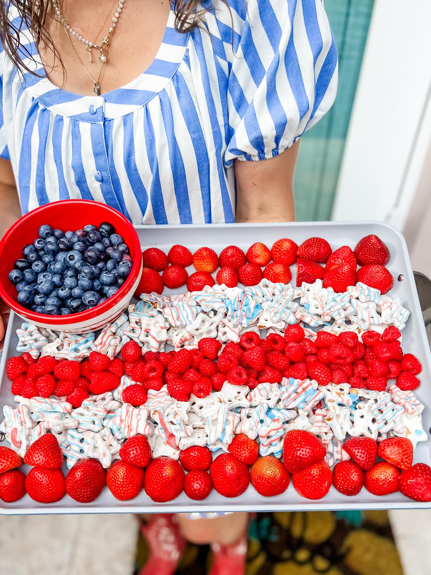 ❤️🤍💙Favorite day!💙🤍❤️
Galatians 5:13 says, “For you were called to be free, brothers and sisters; only don’t use this freedom as an opportunity for the flesh, but serve one another through love.”
The Lord gave us some helpful instructions on freedom and we are very much in need of them! May we set our gaze not on division and fighting, but on asking God how we can be a part of the solution - small, faithful acts of Spirit-led love every day to the people in our world.
It is here in America where we can freely and confidently respond to Zion’s request to gather as a family in the living room to pray for the leg pains he has been having. We can bake muffins in our kitchens, leave surprises at someone’s doorstep, share a Bible verse with the grocery store employee, and worship on Sunday with friends.
These freedoms were purchased at a great cost, as many chose to lay down their lives in an ultimate act of love. May we remember. And may that remembering lead us right back to Galatians 5:13 and Jesus’ ultimate act of love. This holy inspiration is what we need to rise each day in humble gratitude for freedom in Christ to pour out, serve, and build His kingdom here on earth!
Happy Birthday America! 🥳
🇺🇸🧨🌭🇺🇸🧨🌭