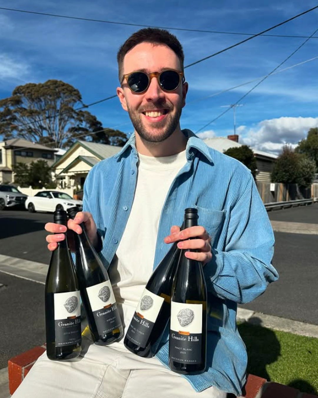 Granite Hill’s tasting this Friday July 4th @blackheartsgeelong 4:30pm - 7pm | Such great supporters and such wonderful friends in wine!
This is an excellent opportunity for folks in Geelong to try an intriguing range of our exclusively Estate-grown and made Macedon Ranges wines.
🪨 Granite Hills Riesling 2024
🪨 Granite Hills Riesling 2014 (museum release)
🪨 Granite Hills Pinot Blanc 2023
🪨 Granite Hills Gruner Veltliner 2023
🪨 Granite Hills Gamay 2023
📸 via @blackheartsgeelong
.
.
.
.
.
#macedonrangeswine #visitmacedonranges #macedonrangesnaturallycool #visitvictoria #daylesfordmacedonrangestourism #daylesfordmacedonranges #daylesfordmacedonlife #lancefield #cobaw #explorevictoria #countryvictoria #macedonranges #granitehills #granitehillswinery #victorianwine #wineaustralia #macedonrangeswinery