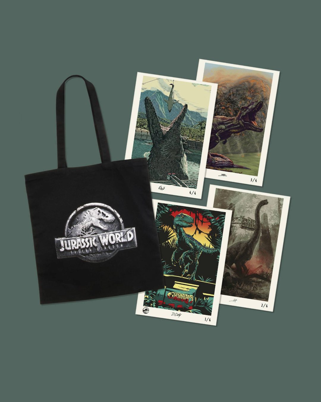 A new era is born as #JurassicWorldRebirth is released in cinemas this month. Explore our exclusive Fallen Kingdom, eco-friendly tote bags and posters - created with @universalpictures @jurassicworld for fans, collectors, and franchise partners. Which one’s your favourite? ROAR! 🦖