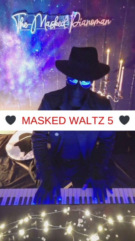 Presenting — MASKED WALTZ 5 — Composed and performed by The Masked Pianoman. 🎭
This piece dances between elegance and mystery.
It’s where rhythm meets emotion, and every turn of the waltz reveals a hidden part of the story.
Thank you for listening, feeling, and staying with the music.💛
.
#themaskedpianoman #pianowaltz #pianoartistry #composerlife #instrumentalvibes #pianist #music #emotionalpiano #pianokeys