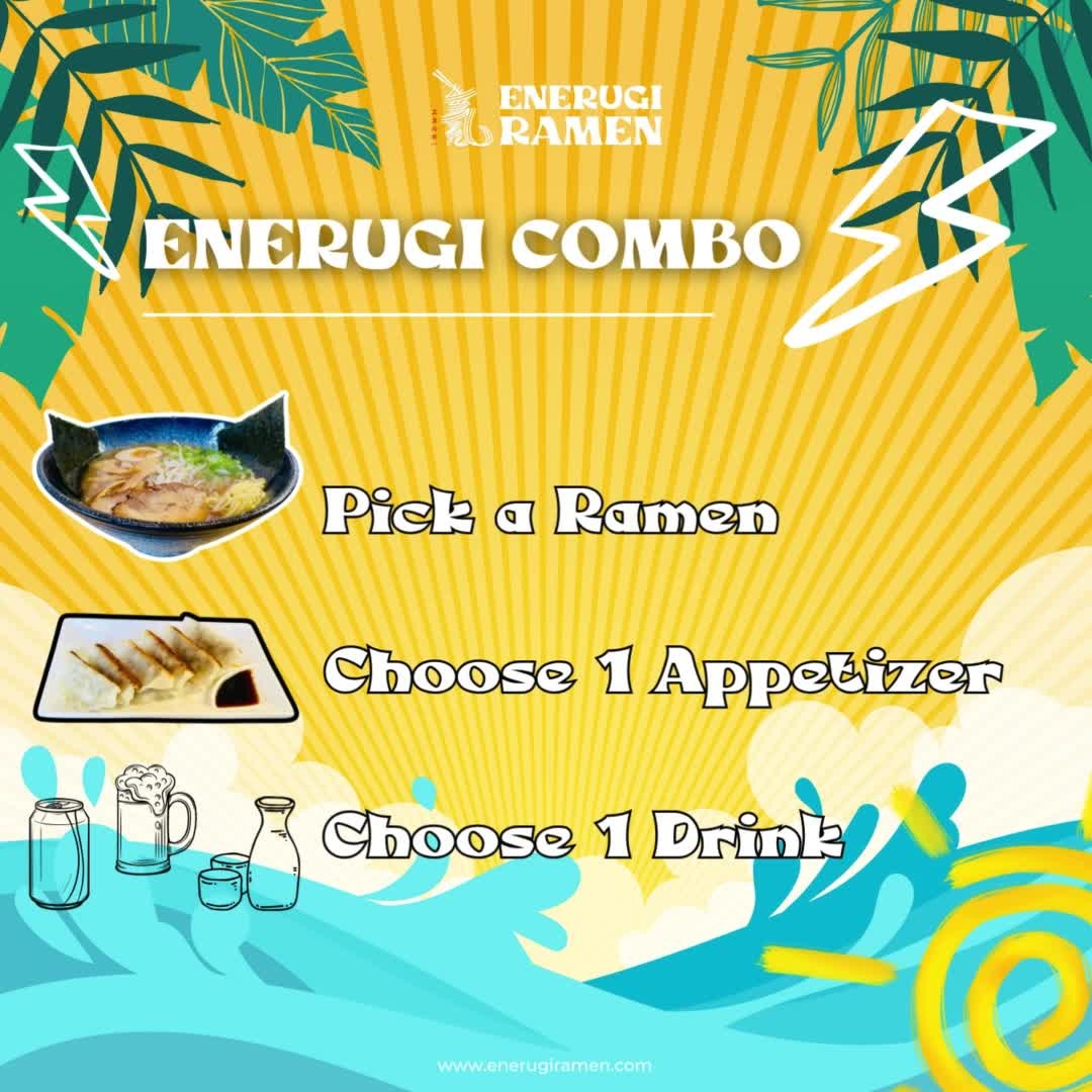 🍜Try the Enerugi COMBO!!
📌Don't forget to leave us a Google or Yelp review and get a FREE MOCHI ICE CREAM!
#fyp #japaneseramen #greenpoint #brooklyn #enerugiramen #starters #combo