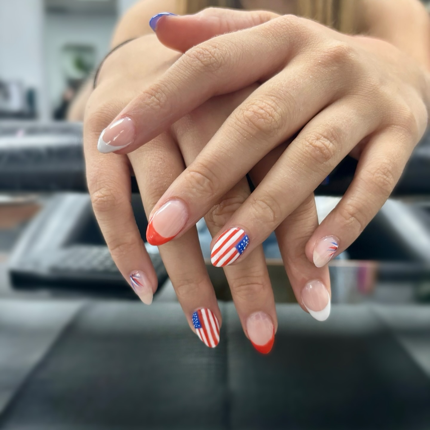 Happy 4th of July! 🇺🇸
We will be closed July 4th—7th and will reopen on Tuesday, July 8th.
Wishing you a safe and happy 4th of July weekend! ❤️🤍💙
We’ll see you soon,
The Hazel Team
#hazelthesalon #KaylaAtHazel #EmilyAtHazel #4thofjulynails #westernmassnails #redwhiteandbluenails