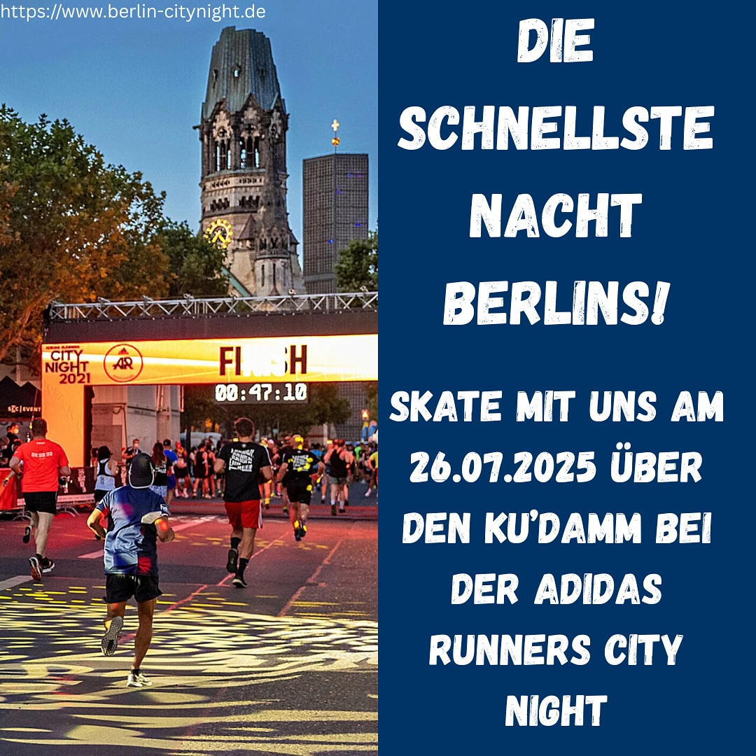 Skate mit uns über den Ku‘Damm! Am 26. Juli 2025 bei der Adidas Runners City Night!
#unitedonice #fürdiewertedeslebens #adidasrunnerscitynight