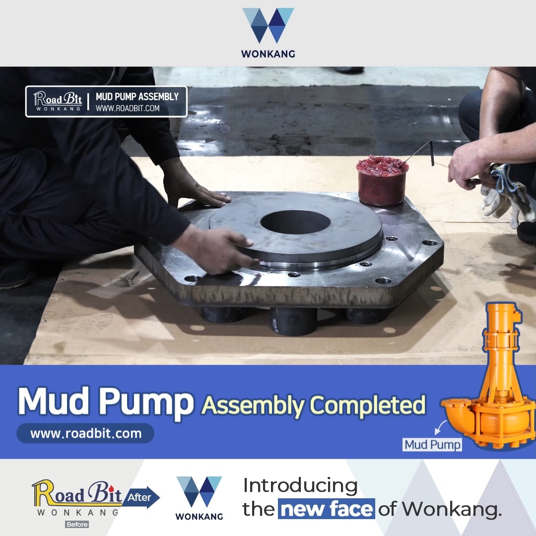 Mud Pump Assembly Completed
www.roadbit.com
#Diaphragmwall #Slurrywall #trenchcutter #BC30 #BC32 #BC35 #BC40 #cutterteeth #gearbox #mudpump #korea #wonkang #roadbit #cuttingwheel #BCF10 #BCF9 #spareparts #Mechanicalseals #Damper #Gearing #Complete #Assembly #roadheader #pick #tunneling #1500mm #bearing