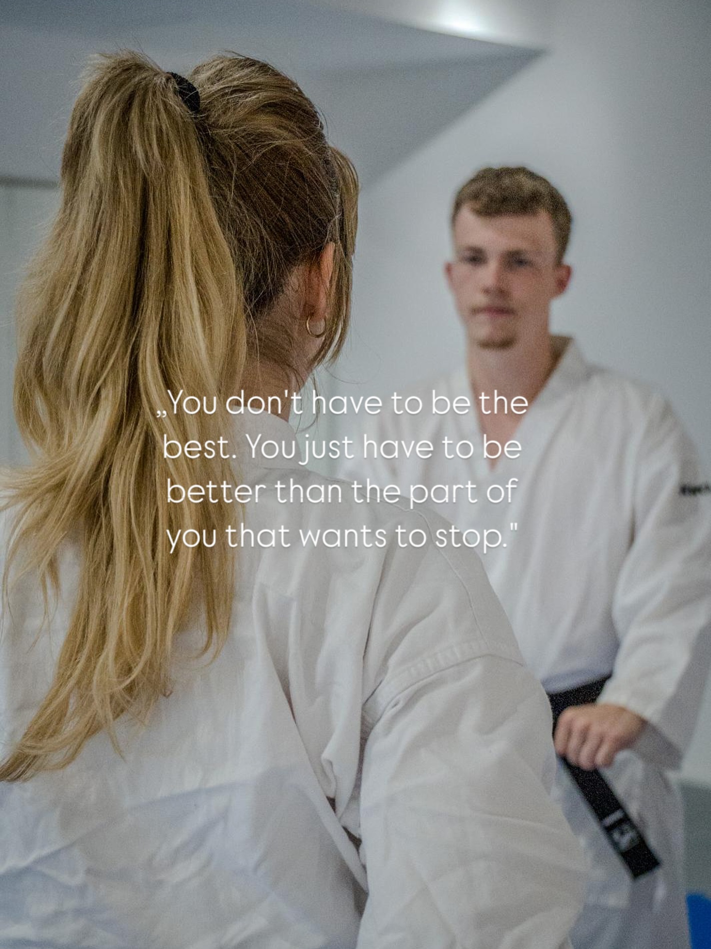 🙌Du bist nie zu alt für neue Schritte. Hauptsache: Du gehst los.
Ab September freuen wir uns BUDO LADIES zu starten. Kurs nur für Frauen ! Es erwartet euch ein Mix aus Fitness-, und Selberverteidigungstraining mit Elementen des Tae Kwon-Dos .
Mehr Infos folgen rechtzeitig 💪😊
#nextlevel #nextleveljena #taekwondo #traditonaltaekwondo #sport #selbstverteidigungfürfrauen #budoladies #fitgirl #jena #jenacity #sportjena #martialarts #quote #zitat