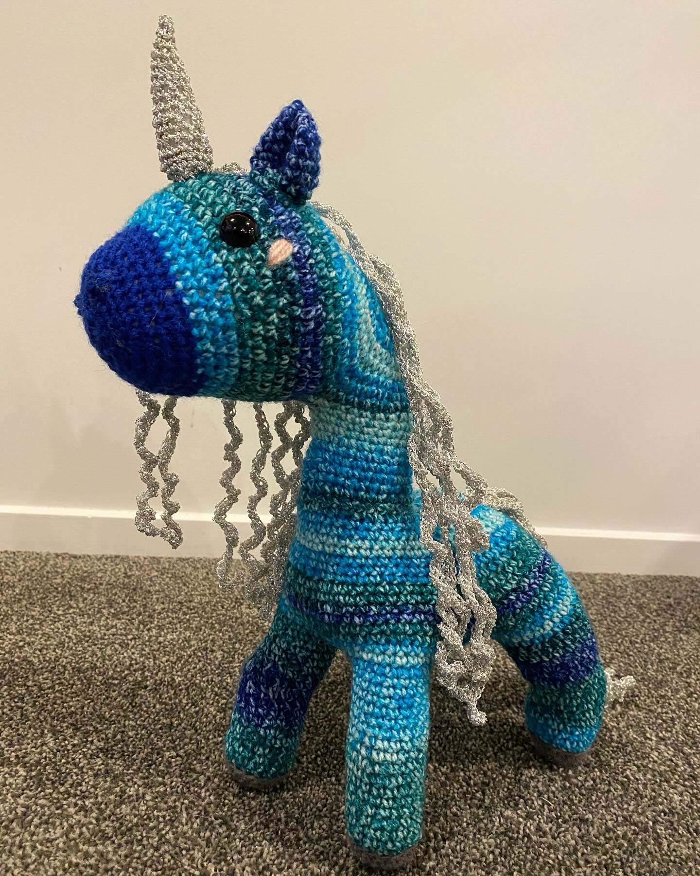 Unicorn 3. #crochetunicorn #crochetcreatures #madebyme