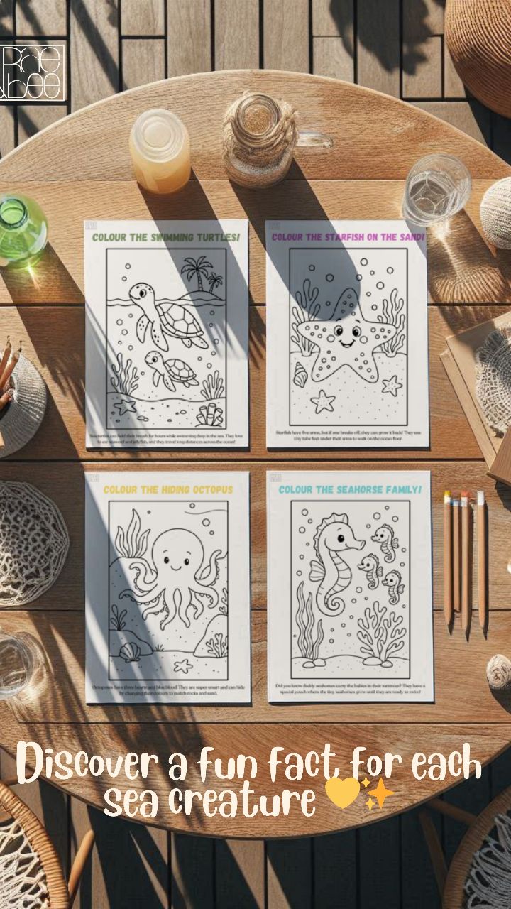🦈 Did you know some sharks can have over 3,000 teeth? 😮🦷
✨ Wanna discover more? Check out our new printable game! It’s packed with fun sea creature facts and calming ocean scenes, all ready to colour.
Perfect for rainy days, bringing back the calm, or keeping little hands busy while waiting for a nice meal out. 🖍️🐠
✨ Grab yours for only £3 – visit our Etsy store, link in bio!
#MontessoriAtHome #ScreenFreeActivities #CalmParenting #ToddlerActivities #SeaLifeLearning #PrintableGames #RaeAndBeeStore #SundayGameDrop