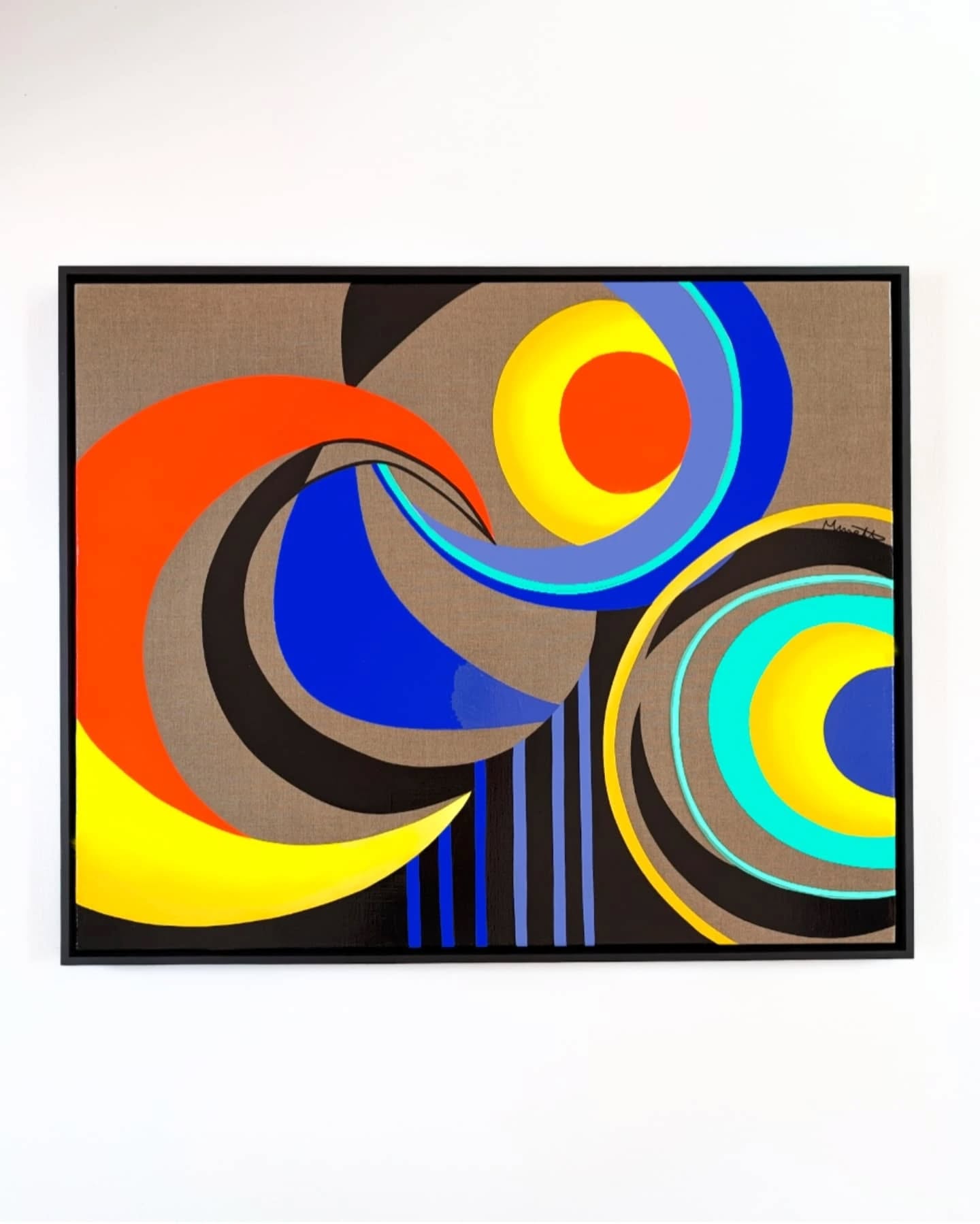 "Des Vagues et l'âme" 81x100, une commande pour Véronique et Philippe, leur première toile fond lin 🙏🙏🙏
" Les vagues s'élancent et forment une équipe
Qui raconte une histoire, celle de Véro et Philippe
Leur goût du mystère, les vagues et leur flow
L'abstrait et la mer remplacent tous les mots
L'art et la lumière se marient pour le beau"