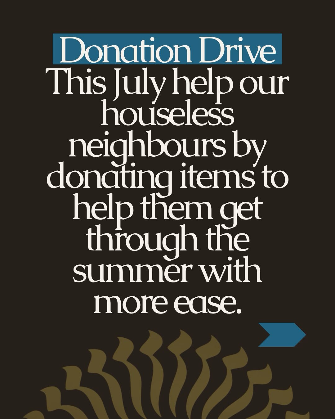 🧡 July Donation Drive at So’ham 🧡
This month, we’re collecting donations to support houseless community members and their pets.
The summer heat is intense, and even small acts of care can bring big relief. Let’s help our neighbours get by with a little more ease.
🧺 Swipe to see the list of accepted items
📍 Drop donations in the bin at the studio entrance (main floor)
🤝 Want to help with distribution? There’s a volunteer sign-up sheet available — we’d love your support at the end of the month!
Thank you for showing up for our community 💛
#SoHamStudio #HamiltonCommunity #DonationDrive #GiveBackHamilton #SupportOurNeighbours #HouselessNotHopeless #CommunityCare #SummerRelief #YogaOffTheMat #HamiltonWellness #MutualAidHamilton #PetCareSupport