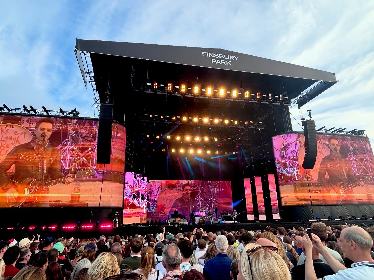 Day out in town at Finsbury Park watching Blossoms and Stereophonics 🎸🎤🎸