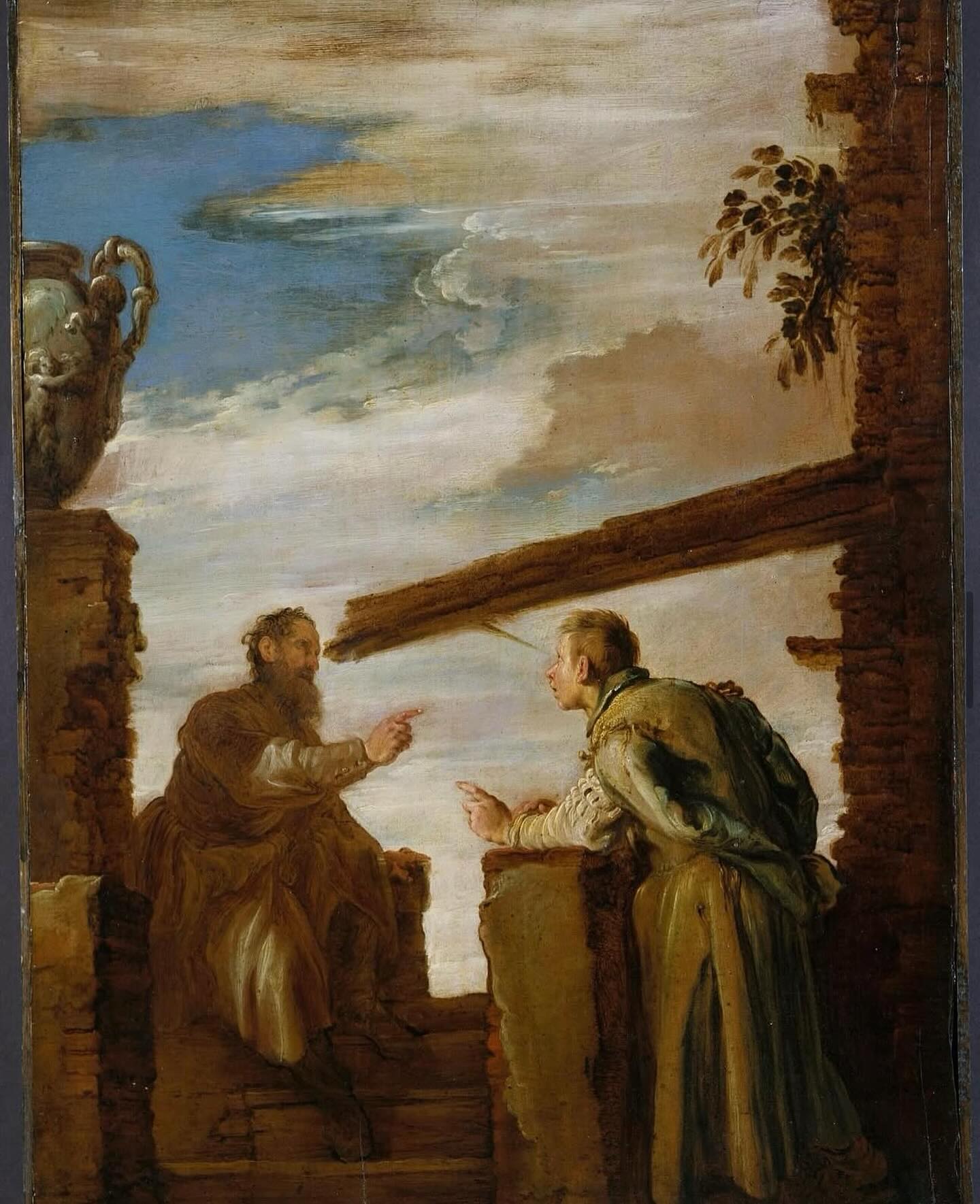 Évangile du troisième dimanche d’été
Vous avez appris qu’il a été dit aux anciens : Vous ne vous parjurerez pas. Et vous ferez ce que vous avez juré au Seigneur. Et moi, je vous dis : vous ne jugerez en aucune façon ni par le ciel, parce que c’est le trône de Dieu, ni par la terre, parce que c’est le marchepied de ses pieds, ni par Jérusalem, parce que c’est la ville du grand roi. Tu ne jureras pas non plus par ta tête, car tu ne peux pas rendre un seul cheveu blanc ou noir. Mais tu parleras ainsi : oui, oui, non, non, car tout ce qui est plus vient du mauvais.
Image : La parabole de la paille et de la poutre par Domenico Fetti, 1619.
#eglisegnostiqueapostolique