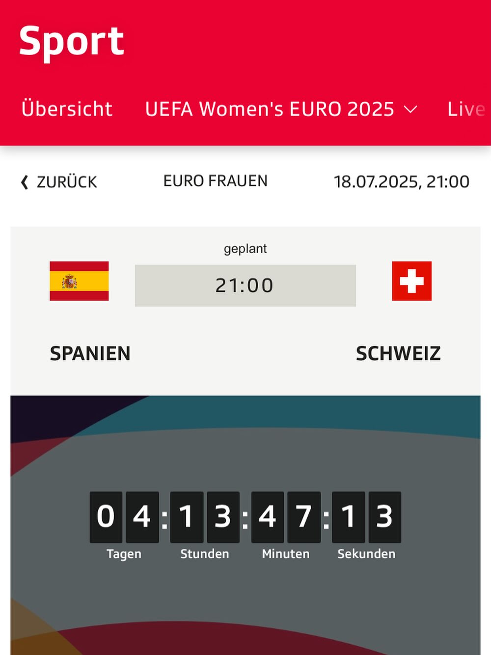 Am Reeds-Freitag spielt usere Frauen-Nati im EURO-Viertelfinal gegen Spanien. Wir werden das Spiel irgendwo zeigen. Nicht auf Grossleinwand (wegen dem Licht) nicht mit Ton (es geht nicht an den Konzerten vorbei), aber mitfiebern ist definitiv möglich (untermalt mit den Beats von Dub FX 🤩) Hopp Schwiiz! ❤️
