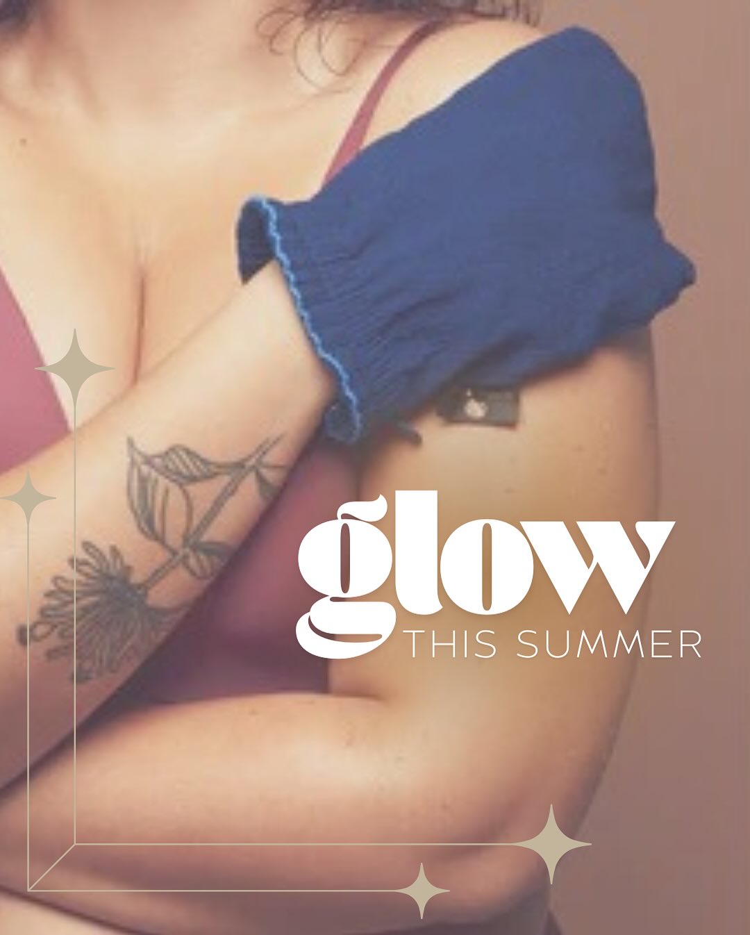 NEW ✨ the Renaissance Glove is made of natural cellulose extracted from eucalyptus and spruce. This glove removes dead skin, releases ingrown hairs, activates circulation, removes self tanner, or preps for the perfect self tan, deeply cleanses for the perfect glow year round!✨