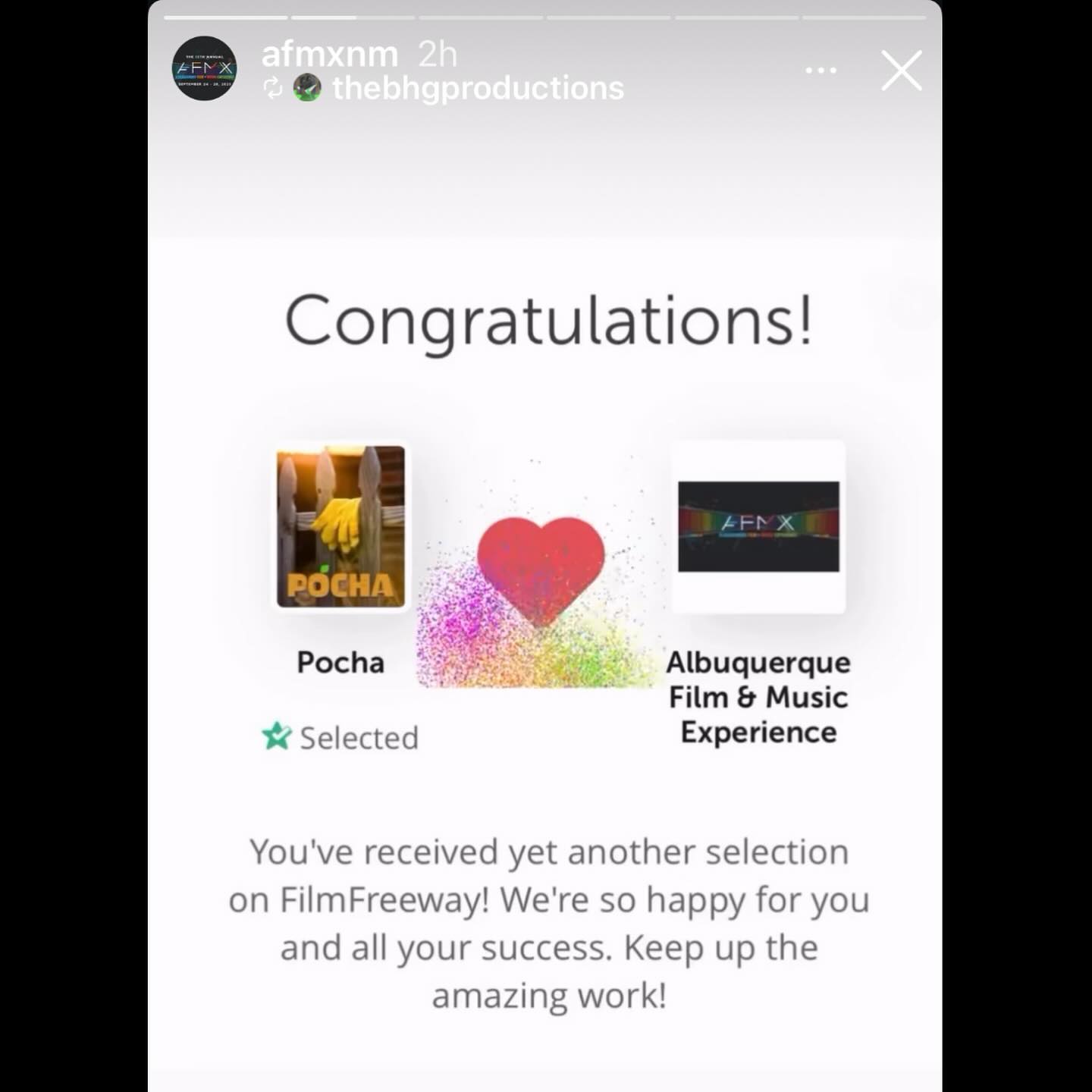 In our Film Fest Era.
@annalisapadilla @thebhgproductions