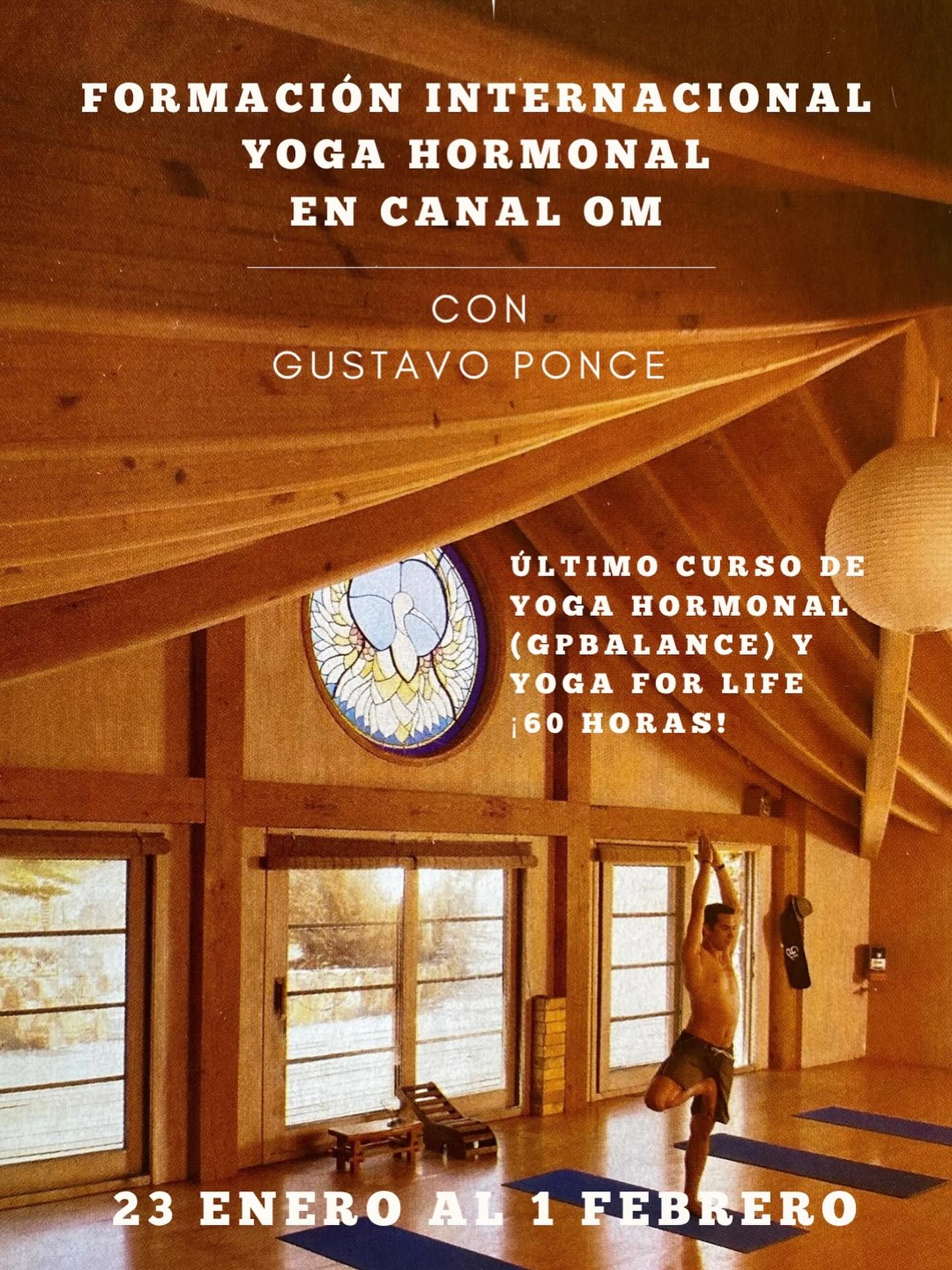 IMPERDIBLE!!! Histórico y transformador.
La última formación y certificación de 60 horas en @gpbalance y Yoga for Life por el creador de ambos métodos @gustavo_ponce_yogashala , en el Paraíso Perdido que es @canal_om 🙏 ¿Que esperas? Quedan 8 cupos!! Visita CanalOm.cl/talleres