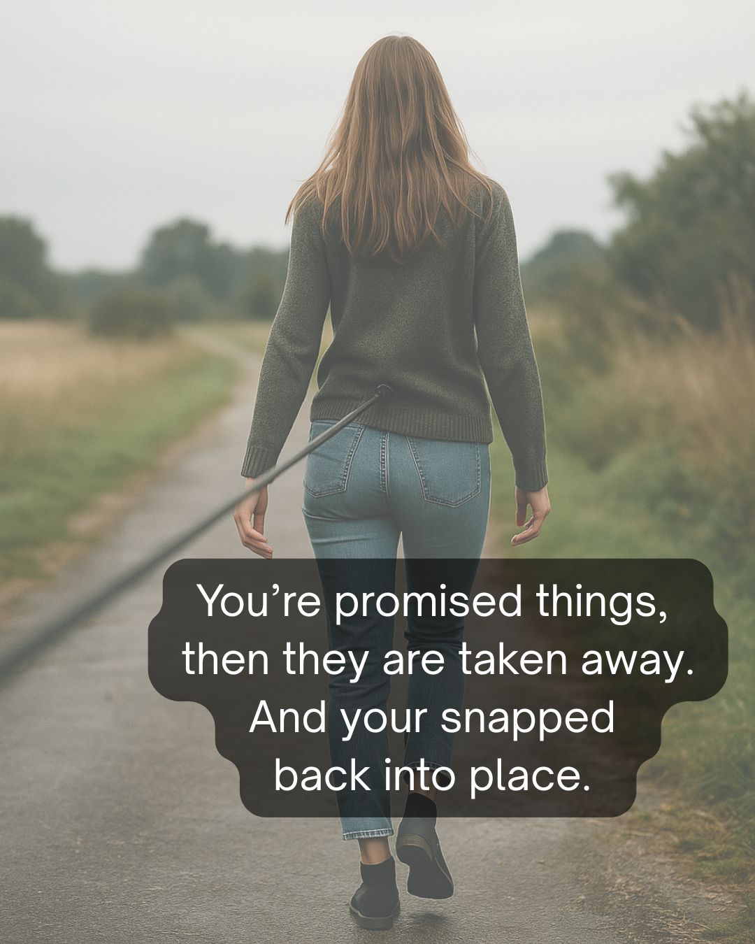 It’s like a bungee cord.
They pull you in with promises —
“I’ll change.”
“This time will be different.”
“I love you.”
And for a moment, you believe them.
You move forward. You loosen your guard.
Then SNAP —
The same patterns.
The same pain.
The same excuses.
Emotional abuse doesn’t always scream.
Sometimes it whispers hope — just long enough to keep you tied.
But you are allowed to cut the cord.
You are allowed to stop waiting for a version of them that will never arrive.
And once you do…
You’ll realise it was never love holding you there.
It was fear.
And you don’t live there anymore.
#becomingunbroken #emotionalabuserecovery #bungeecordlove #falsepromises #ʜᴇᴀʟɪɴɢᴊᴏᴜʀɴᴇʏ #breakingthecycle #YouDeservePeace