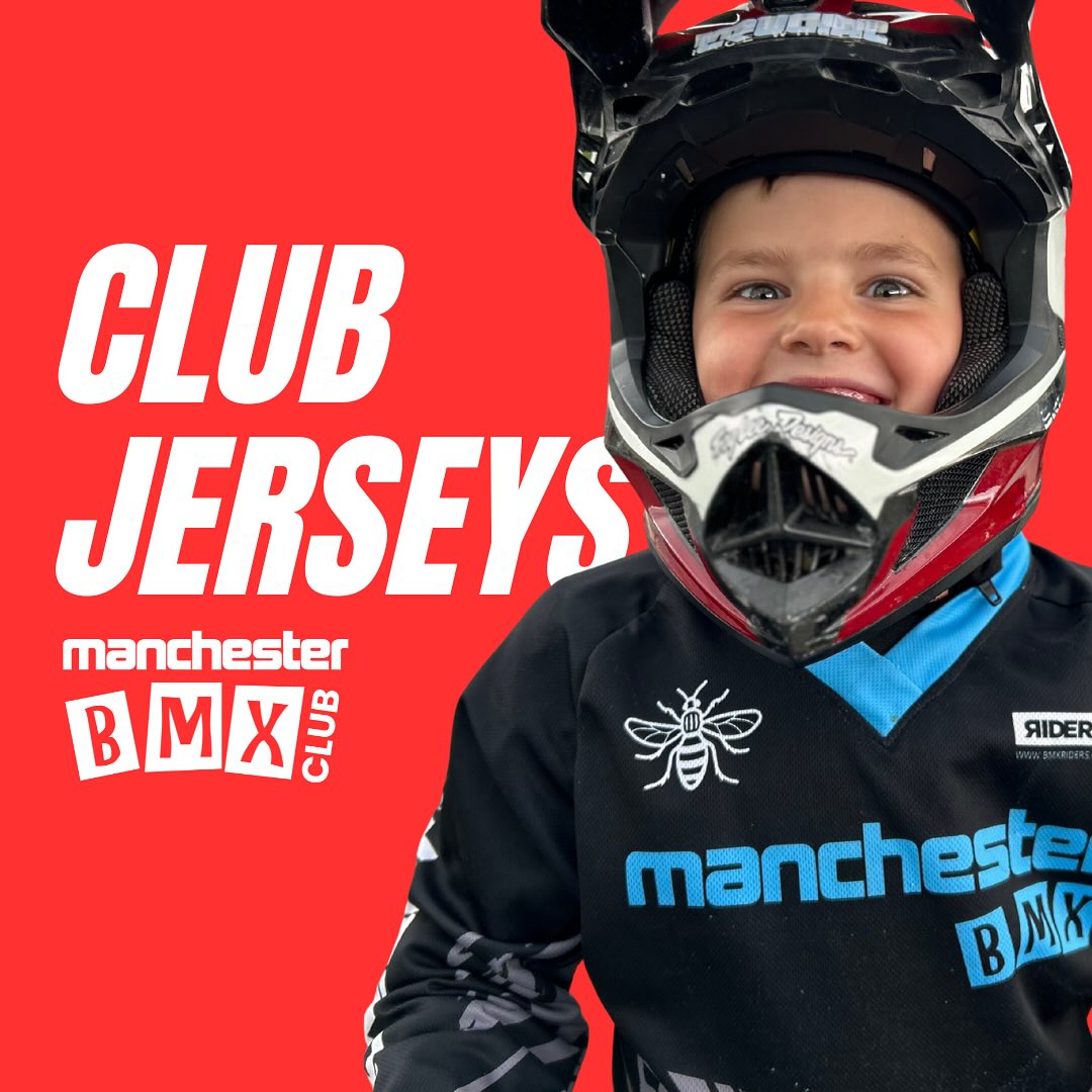 Club jerseys are available to order on the site again, order deadline is Friday 11th of July and will take around 3 weeks after that date to arrive https://www.manchesterbmx.co.uk/shop
