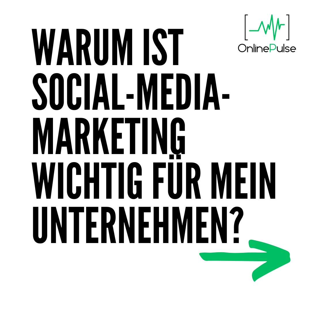 Social Media ist der Ort, an dem deine Kunden täglich unterwegs sind! 🚀 Mit authentischen Beiträgen kannst du deine Marke stärken, Vertrauen aufbauen und direkt mit deiner Zielgruppe kommunizieren. 🤝 So findest du neue Kunden, erhöhst deine Reichweite und wächst nachhaltig – oft günstiger als klassische Werbung. 📈✨ Verpasse nicht die Chance, dein Business sichtbar zu machen! 💡
#SocialMediaMarketing #Onlinemarketing #Digitalmarketing #Marketingtipps #Socialmediatipps #Markenaufbau #Kundengewinnung
#OnlinePulse #Businesswachstum #Contentmarketing #Socialmediastrategie