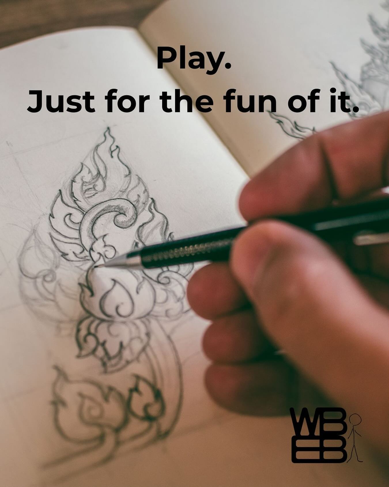 Play doesn’t need to be scheduled or require hours of attention. It can be five minutes of doodling between work tasks, singing in the car on the way to pick up your kids, a spontaneous stretch, or a bad pun.
These small moments interrupt stress and invite joy. They remind your brain: there’s more here than just surviving.
Play isn’t about being good at something — it’s about just being in a different way.
✨ Find play in the mundane.
