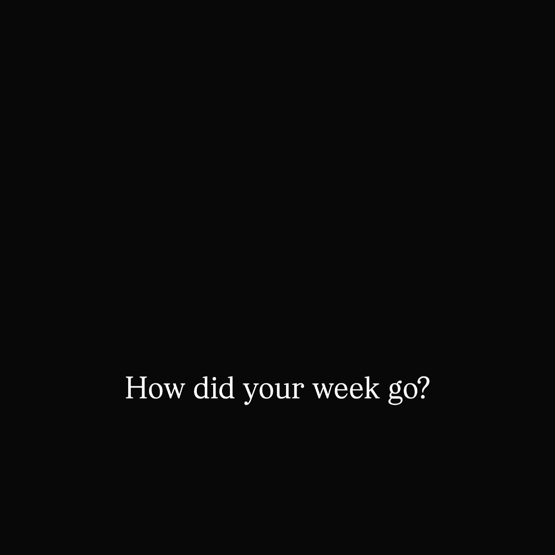 I’ve been a busy bee!
Thank you to all my guests who visited the salon this week. I hope you’re enjoying your weekend.
Mx