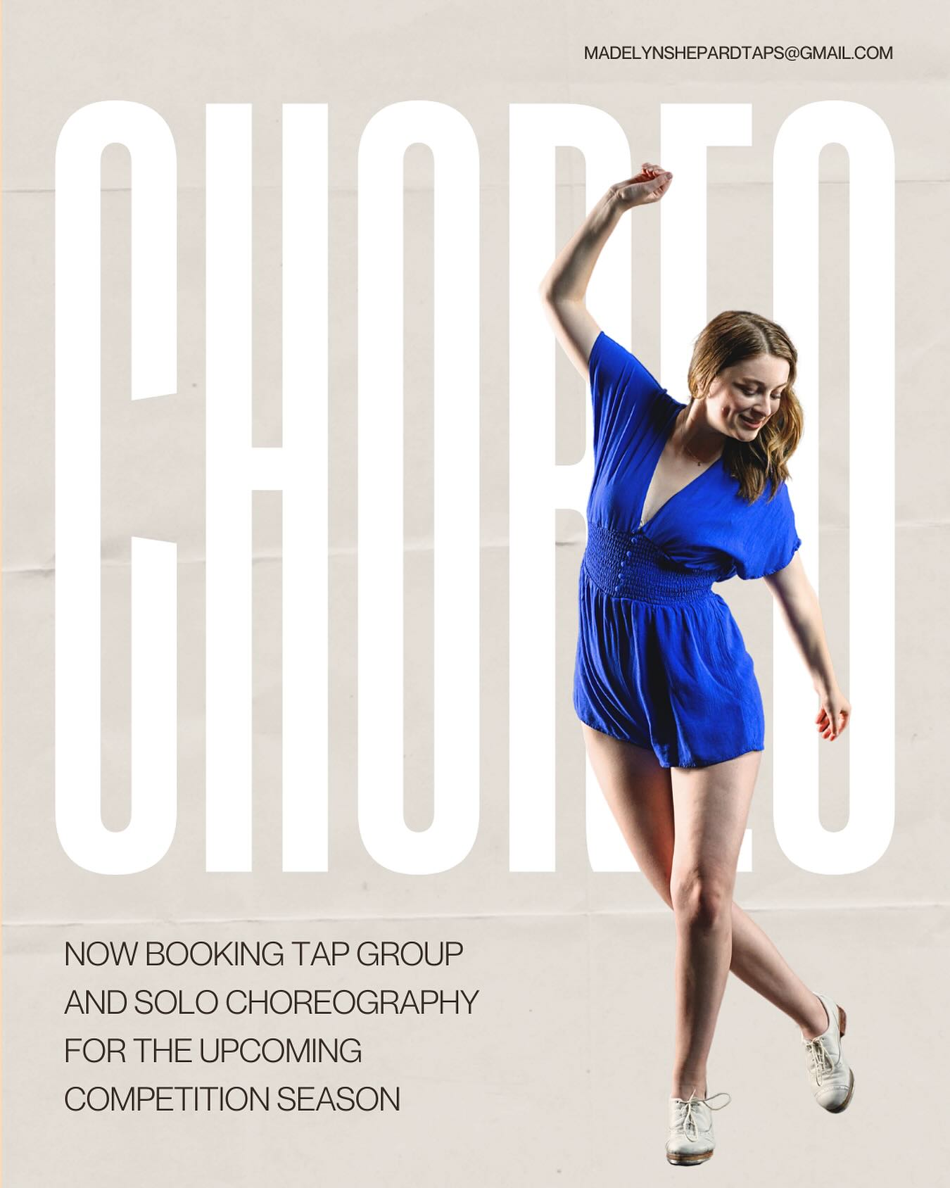 So excited to work with new and current studios this year! For those who want to work together, don’t hesitate to reach out through either DM or by email: madelynshepardtaps@gmail.com
#tapdance #tapdancer #choreographer #bookingnow