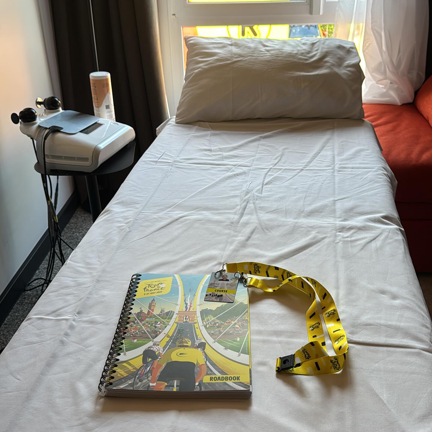 Pre stage rider checks all done, the fittest athletes on the planet. Heres some facts…🗺️ France‑Only Route
• For the first time since 2020, the entire race takes place exclusively within France, covering 3,338.8 km!!
🏁 Grand Départ & Finish
• Starts tomorrow July 5 in Lille, with a festive launch near the Opera and Place de Gaulle .
• Final stage on July 27 ends on the Champs‑Élysées in Paris, marking the 50th anniversary of this iconic finish .
• New twist: riders will climb Montmartre three times before the Champs‑Élysées, inspired by the Paris 2024 Olympic circuit .
⛰️ Epic Climbs & Mountains
• 6 summit finishes and 52,500 m of climbing, making it one of the toughest editions recently .
• Iconic climbs return: Mont Ventoux (stage 16), Col de la Loze in Courchevel (stage 18), plus the Pyrenees triple (stages 12‑14) .
• Queen stage to Courchevel with 5,500 m elevation and summit at Col de la Loze .
• Final mountain showdown on stage 19 finishes at La Plagne (~2,052 m altitude) Always a privilege to work here @letourdefrance with @unoxteam helping the riders to keep mobile, assist with injuries when required and keep the pedalling to Paris 🇫🇷 #dundalkosteopathyclinic #dundalkosteopath #dundalkosteo #dundalksportsmedicine #procycling #cyclinglife #hippaindundalk #kneepaindundalk #anklepaindundalk #shoulderpaindundalk #backpaindundalk