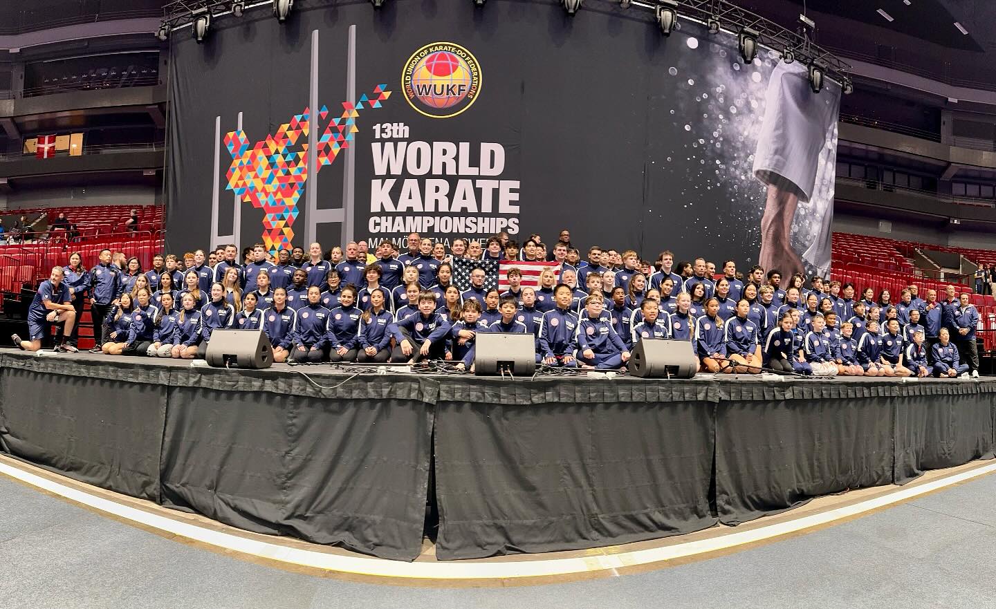 2025 AAU National Team of which Pierson Hill is a member. Opening ceremony is tonight and he competes in kata tomorrow. GOOD LUCK PIERSON!!