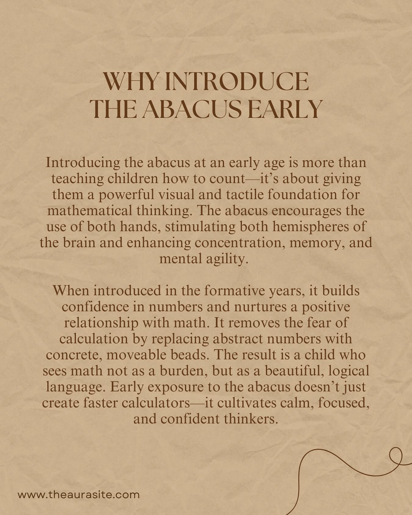 🧮 The abacus isn’t just about numbers—it’s about nurturing the mind.
When introduced early, it boosts memory, focus, and confidence—making math feel joyful, not stressful.
Let your child explore numbers with their eyes, hands, and heart. 💫