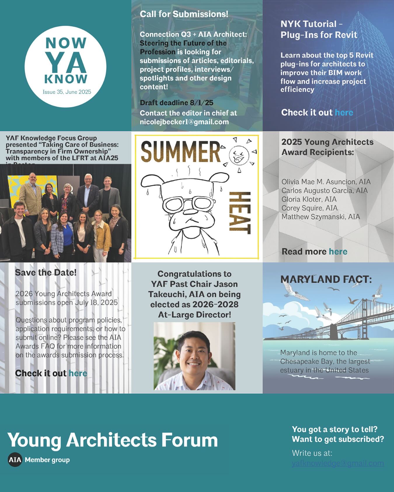 The @aiayaf Knowledge Focus Group is pleased to release the June 2025 issue of the Now Ya Know Newsletter. See link in their bio for more info!
#aiayaf #yafknowledge