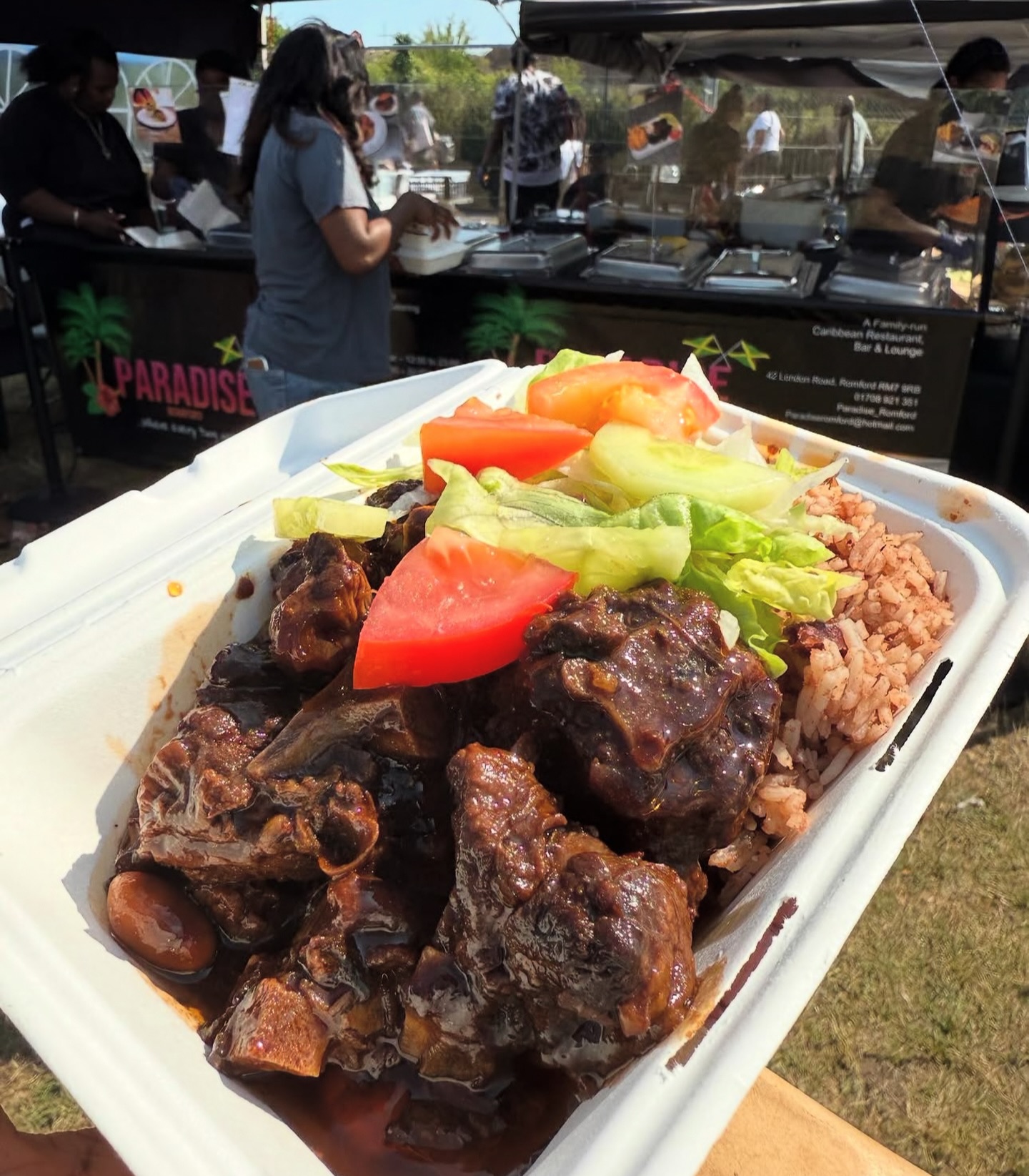 7 Festivals completed and Loads more to go๐
๐กWeโre touring across all of England throughout the Summer ๐บ๏ธ๐ Bringing Bold flavours and Caribbean vibes to your doorsteps! ๐๐จ๐พโ๐ณ๐ฅณ Come find us at the next one with @tasteofcaribbeanuk ๐ฏ๐ฒ
.
.
.
Follow us on TikTok!! paradise_romford
.
.
.
#Caribbeancuisine #jamaicanfood #chef #caterer #restaurant #romford #paradise #family #business #lounge #bar #jamaican #love #food #lounge #bar #essex #london #cocktails #events #catering #services #sweets #dinner #explore #explorepage #viral #festivals