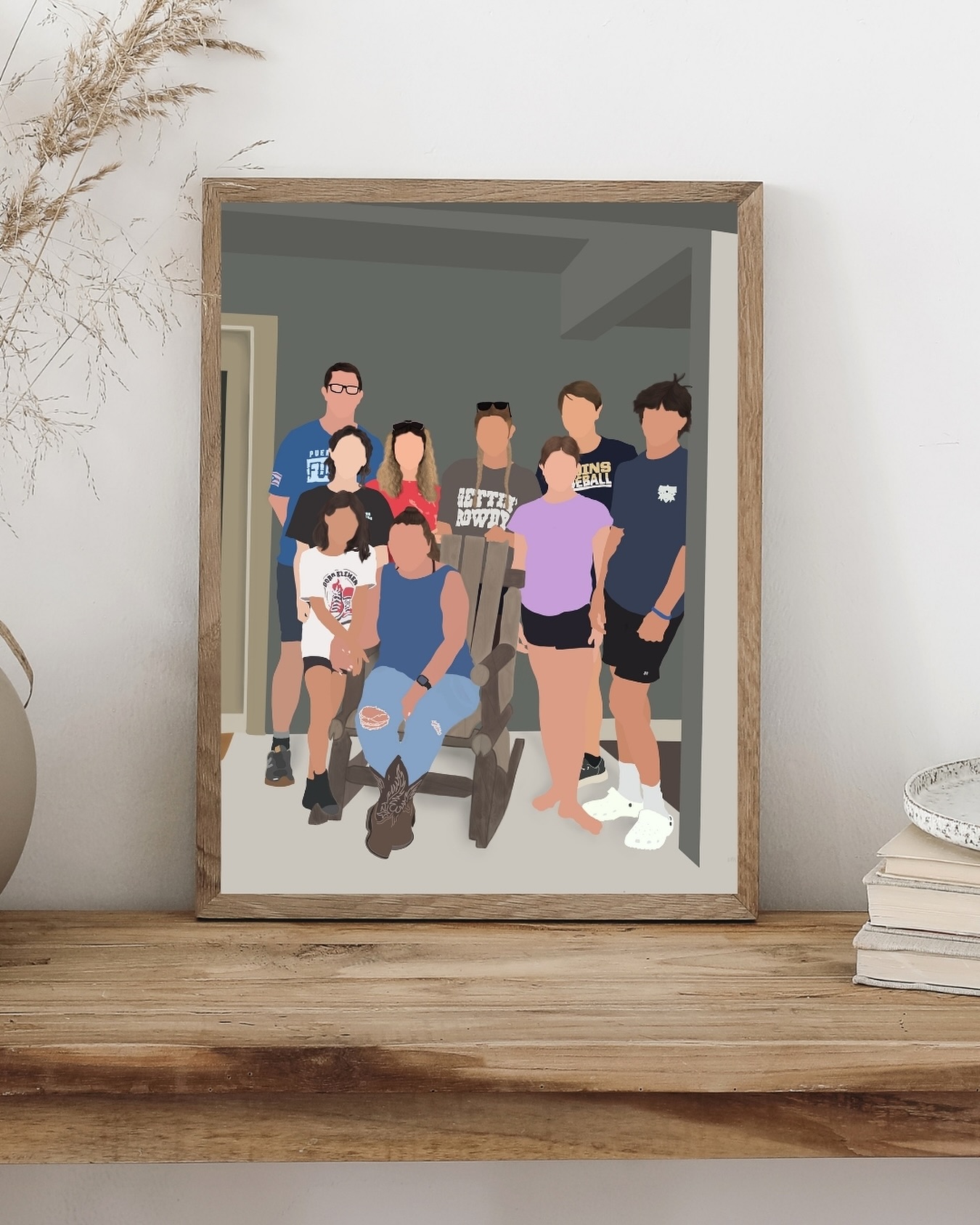 i’m so excited to share this portrait! this portrait was given to the winner of the mother’s day giveaway back in may. it captures a grandma surrounded by her grandkids, which i think is so special 💖 i had so much fun drawing the intricacies and the details in the clothes, shadows, and background! this timeless piece of art was such a thoughtful gift and is sure to be one that’s treasured forever 🤩💛🖼️
learn more about my custom portraits at the link in my bio 🔗 ☺️
.
.
.
#CustomPortrait #DigitalPortrait #MothersDay #Gift #UniqueGift #Etsy #EtsySellers