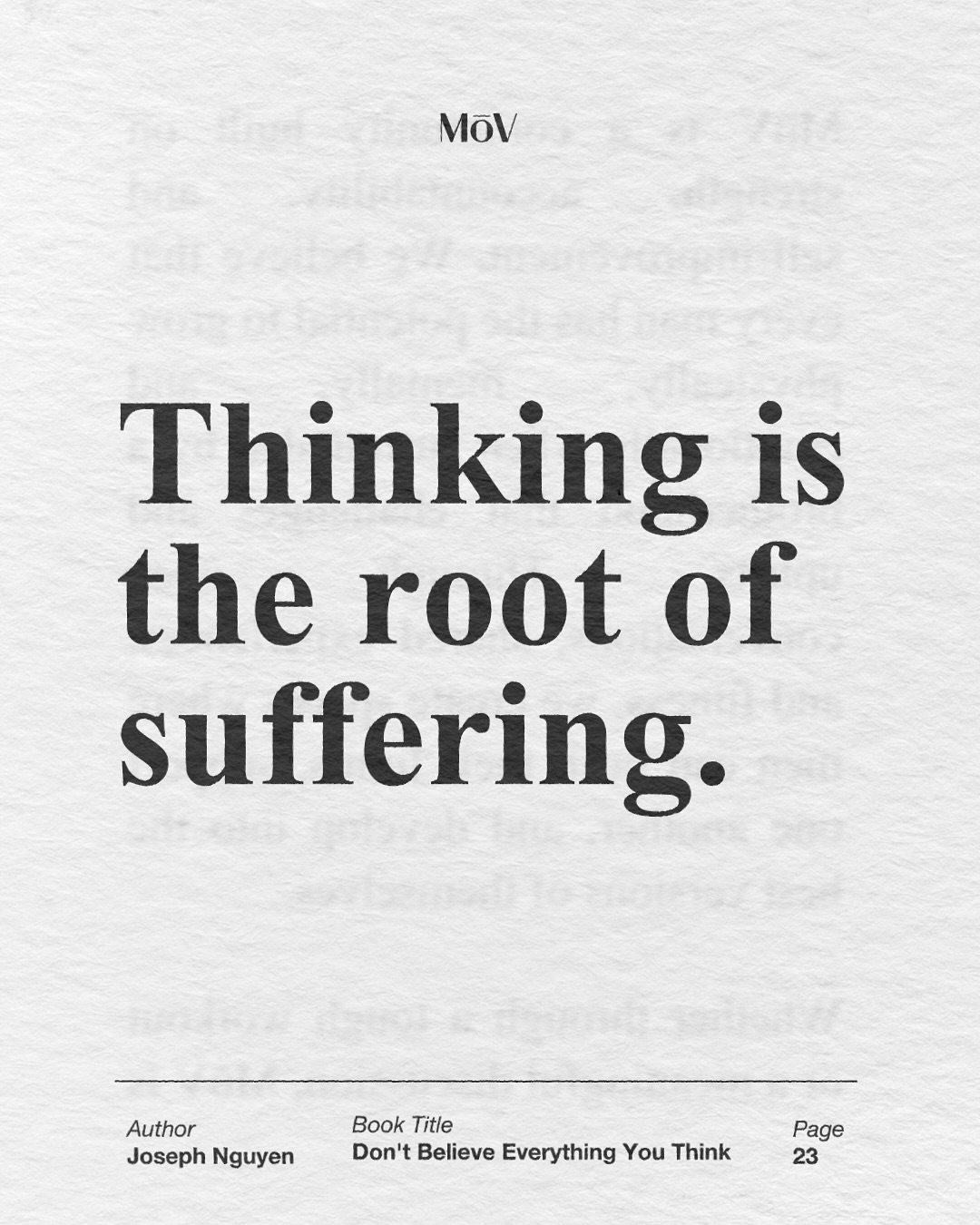 Overthinking isn’t clarity, it’s chaos.
The mind loves to analyze, but real peace doesn’t come from thinking your way through everything. It comes from being.
In Don’t Believe Everything You Think, @itsjosephnguyen reminds us that positive thoughts don’t come from mental gymnastics, they’re the natural result of being grounded in peace, love, and presence.
Stop scrolling. Read a book.
#DontBelieveEverythingYouThink #JosephNguyen #Overthinking #InnerPeace #PresenceOverPressure #ReadMore #MentalClarity #PersonalGrowth #StopScrollingReadABook