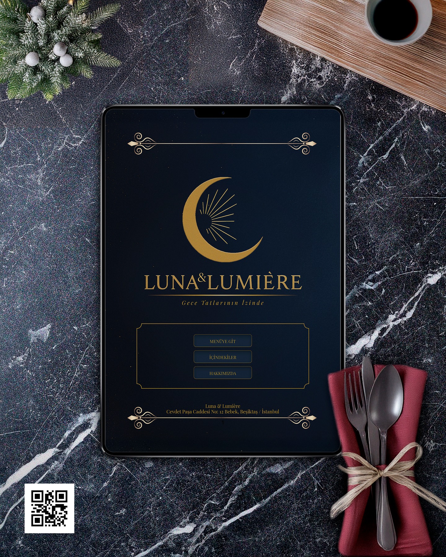 Menüler, bir restoranın en güçlü iletişim aracıdır. Luna & Lumière için hazırladığım dijital menüde, sade ve zamansız bir tasarım diliyle; işlevsel, şık ve kullanıcı dostu bir deneyim sunmayı hedefledim. Her detay, markanın üst segment kimliğiyle uyumlu şekilde planlandı. #menütasarımı #menudesign #dijitalmenü #dijitalmenu