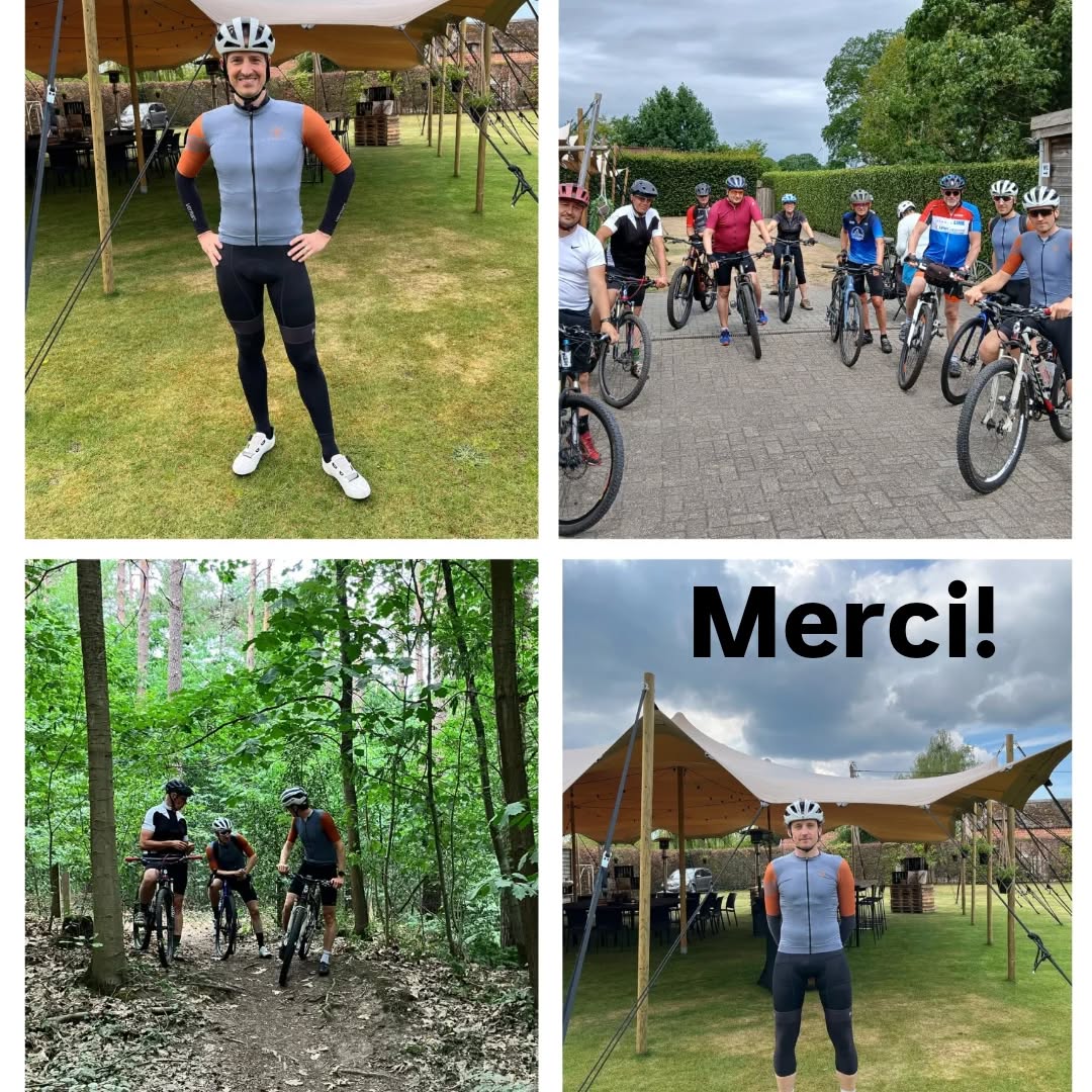 MERCI!
Dankjewel aan de deelnemers van onze eerste social ride 👍
Vertegenwoordiging uit alle hoeken van het land.
Heel fijn om jullie te mogen verwelkomen.
Dankjewel voor de bevestiging dat onze manier van aanpakken gesmaakt wordt!
En als laatste vooral een grote "shout out" aan onze instructeurs van dienst 📢
@wim_thijs en @theteachercyclist
Tot binnenkort!
www.cyclingeventskalmthout.be