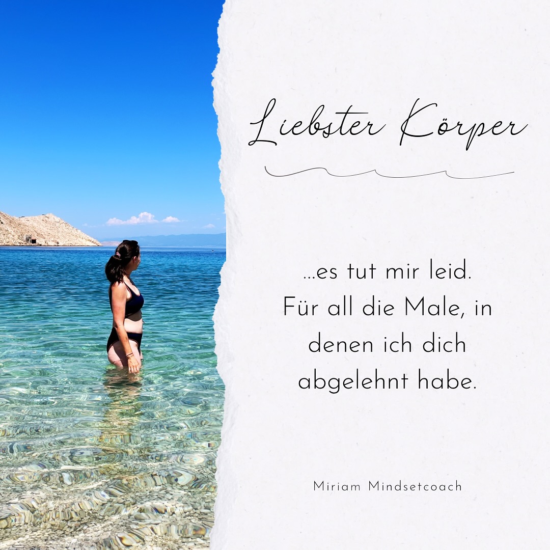 Du schöner, kraftvoller, weiser Körper.
Ich sehe dich – endlich.
Und es tut mir leid.
So oft habe ich dich verurteilt.
Weil du nicht so aussahst, wie es “die anderen” taten.
Weil ich glaubte, du müsstest schmaler, definierter, straffer sein.
Weil ich dich verglich mit Körpern, die nicht mein Leben leben.
Ich war unfair zu dir.
Ich habe dich geformt, geschoben, bekämpft –
und wenn du müde warst, war ich wütend auf dich.
Wenn du Hunger hattest, hab ich dich ignoriert.
Wenn du satt warst, hab ich dich weiter gefüttert.
Ich habe dich trainiert bis zur Erschöpfung
und dann wieder tagelang vergessen.
Ich habe dich zugedeckt mit Cremes, Filtern, Kleidung
und gleichzeitig erwartet, dass du mir dein Strahlen zeigst.
Aber du warst immer da.
Hast geatmet.
Gehalten.
Geliebt.
Getanzt.
Geweint.
Geboren.
Du bist nicht mein Feind.
Du bist mein Zuhause.
Und heute entscheide ich mich:
Nicht länger gegen dich,
sondern für dich.
Für ein Leben in Freundschaft mit meinem Körper.
Für Liebe statt Urteil.
Für Achtung statt Kontrolle.
Für Heilung statt Selbstoptimierung.
Du bist stark.
Du bist weich.
Du bist sinnlich.
Du bist genug.
✨ Schluss mit Body Shaming – beginne bei dir selbst.
Sprich liebevoll mit dir.
Jeden Tag.
Immer wieder.
👉 Teile diesen Beitrag mit einer Frau, die heute eine Portion Körperliebe braucht.
💬 Oder schreib deinem Körper jetzt einen Satz in die Kommentare – ehrlich, liebevoll, heilsam.
Weil Heilung dort beginnt, wo wir hinschauen.
Weil dein Körper nicht perfekt sein muss, um wunderschön zu sein.
#Körperliebe #BodyLove #BodyAcceptance #SelfloveJourney #Selbstmitgefühl #FemaleEmpowerment #SchlussMitBodyShaming #IchBinGenug #DeinKörperDeinZuhause #HealingStartsWithYou #Körperrespekt #MentalHealthMatters #StopComparing #LoveYourselfFirst #UnboundWoman #Unbound #Mindset
(Bikini von @koerbchen.wien - selbst bezahlt, keine Werbung 😉)
